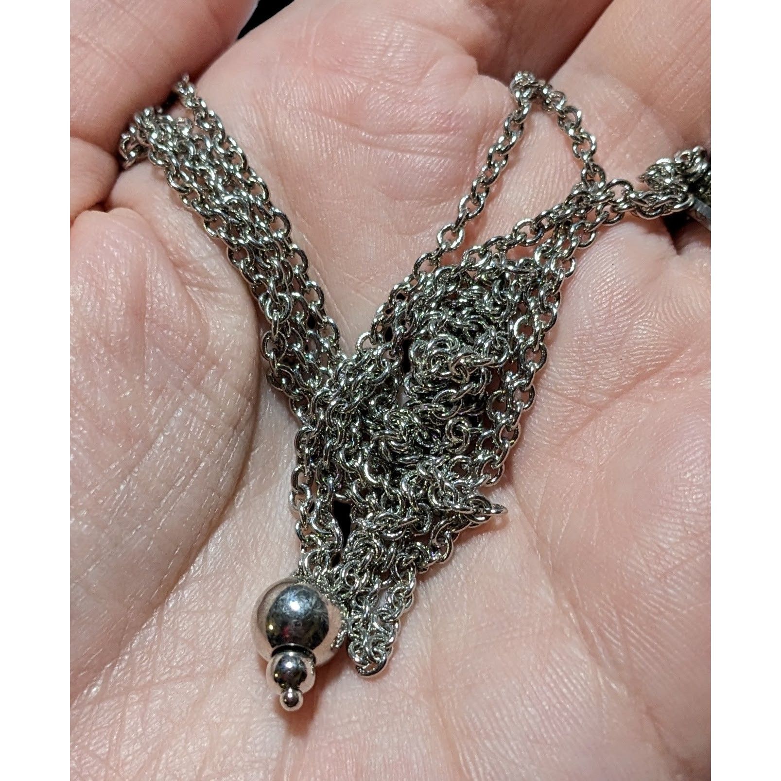 Other Simple Bead Chain Necklace Size ONE SIZE - 4 Thumbnail