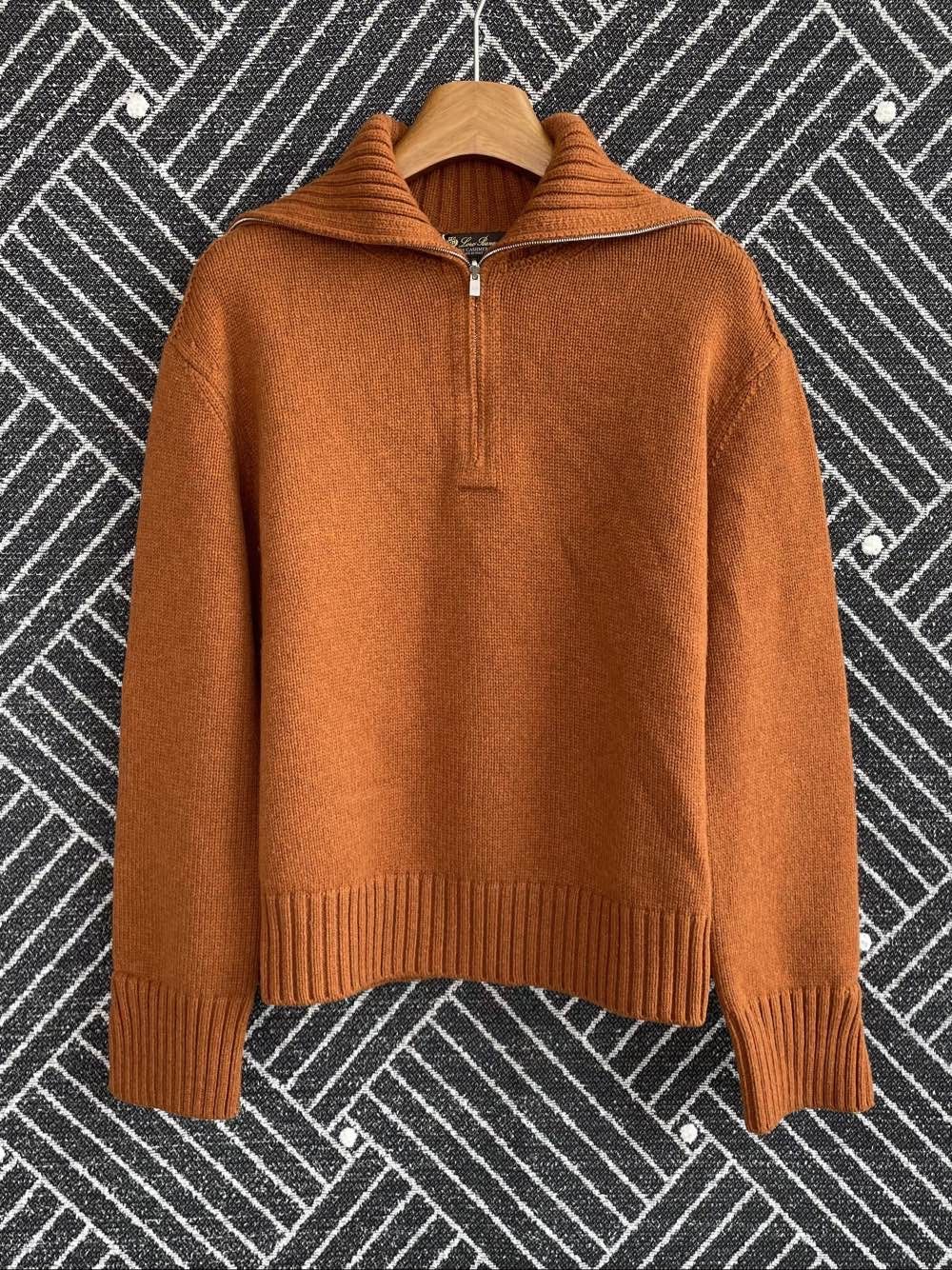 Loro Piana Loro Piana Baby Cashmere Quarter Zip Sweater XS Size XS / US 0-2 / IT 36-38 - 1 Thumbnail