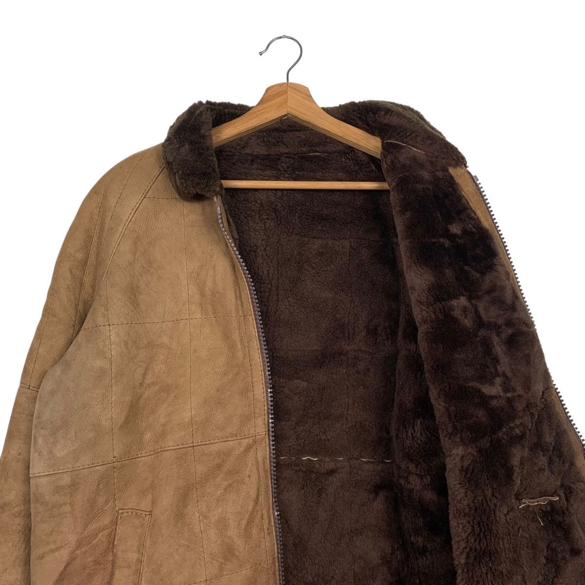 Japanese Brand Japanese Brand Military Leather Bomber Jacket Size US M / EU 48-50 / 2 - 10 Thumbnail