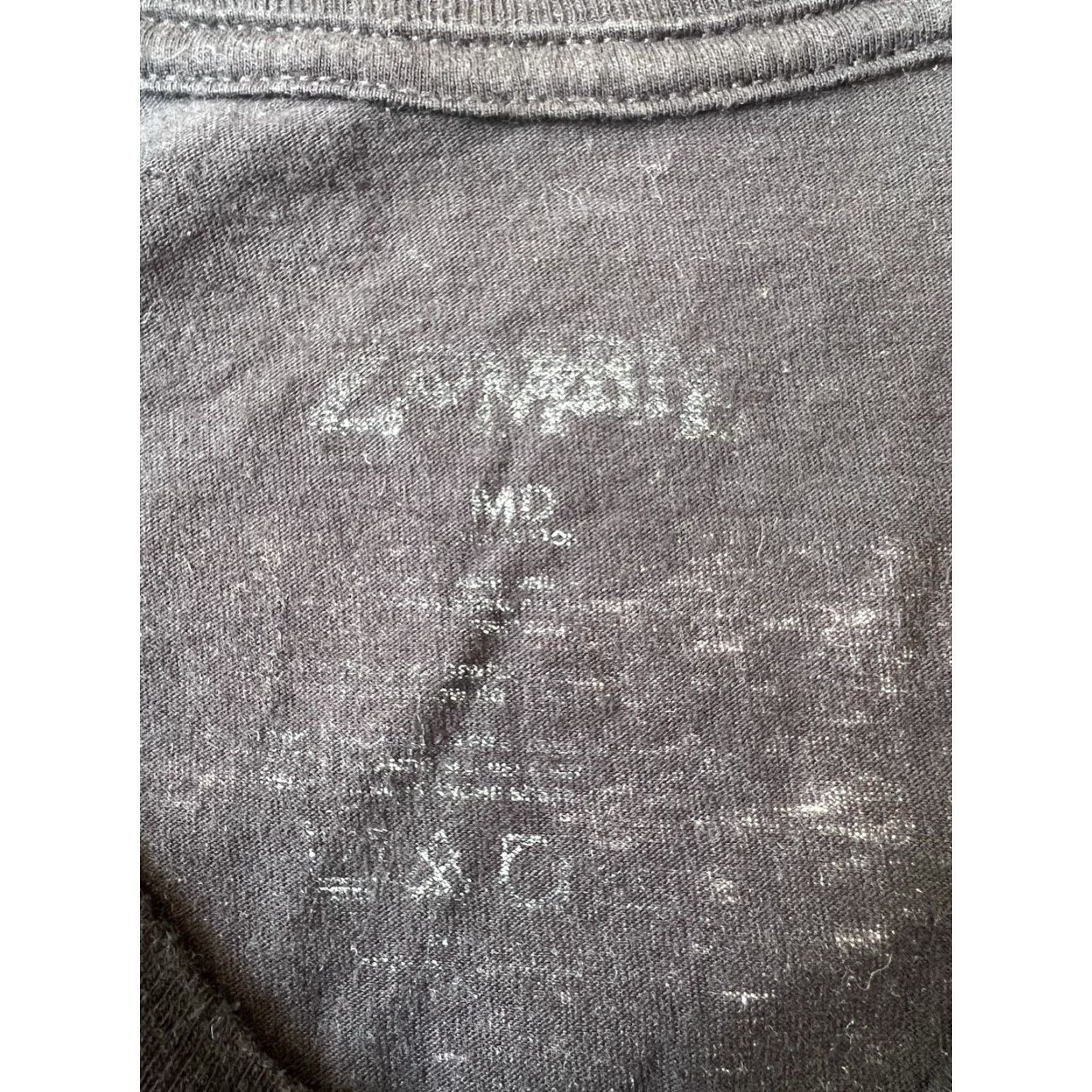 Vintage VINTAGE Rob Zombie Freaks On Parade Tour Shirt Medium Black Graphic Print Monster Face Zombies Shirt Mens Size US M / EU 48-50 / 2 - 5 Thumbnail