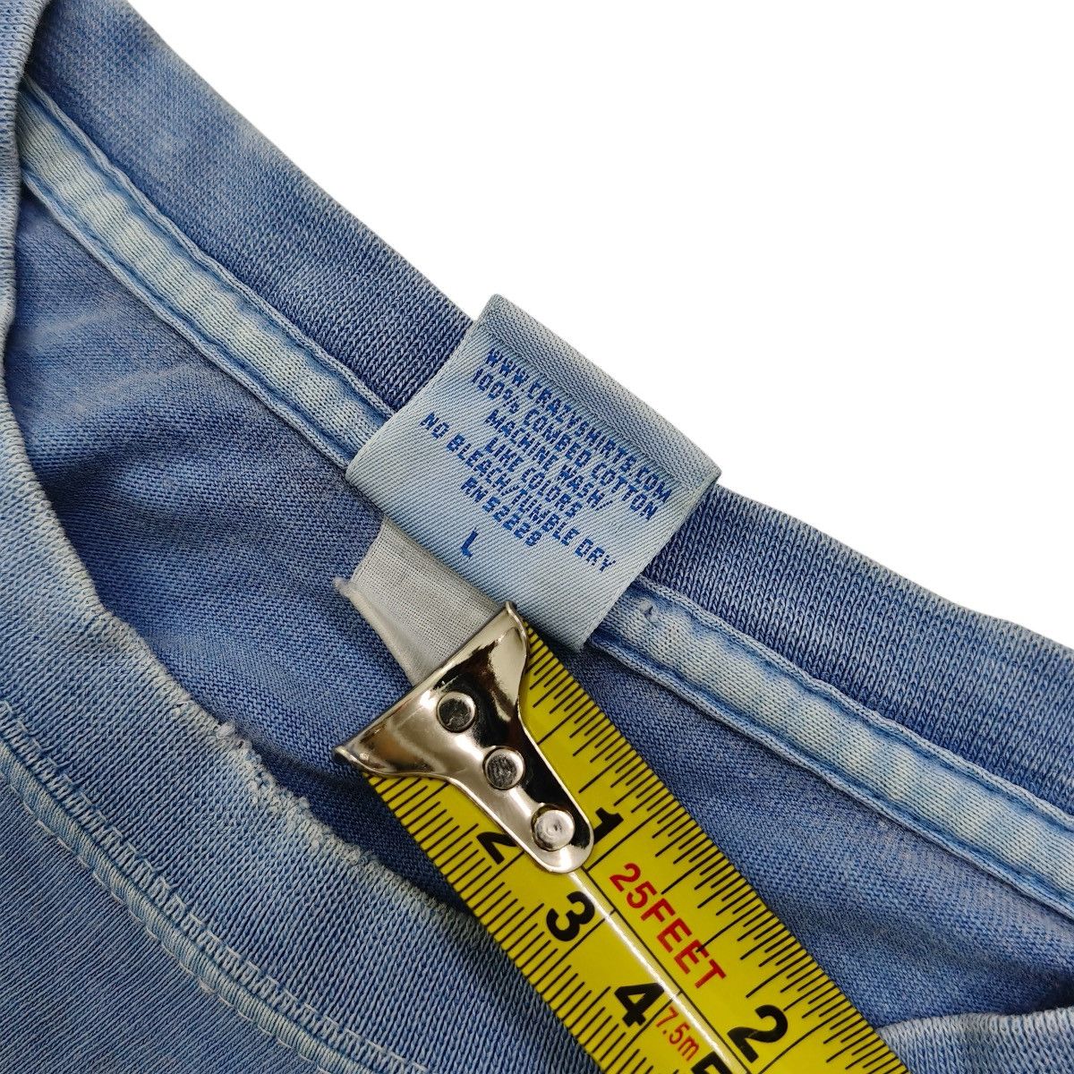 Vintage Vintage Y2K Crazy Shirts Blue Hawaii Dyed Long Sleeve Tee Size US L / EU 52-54 / 3 - 10 Thumbnail