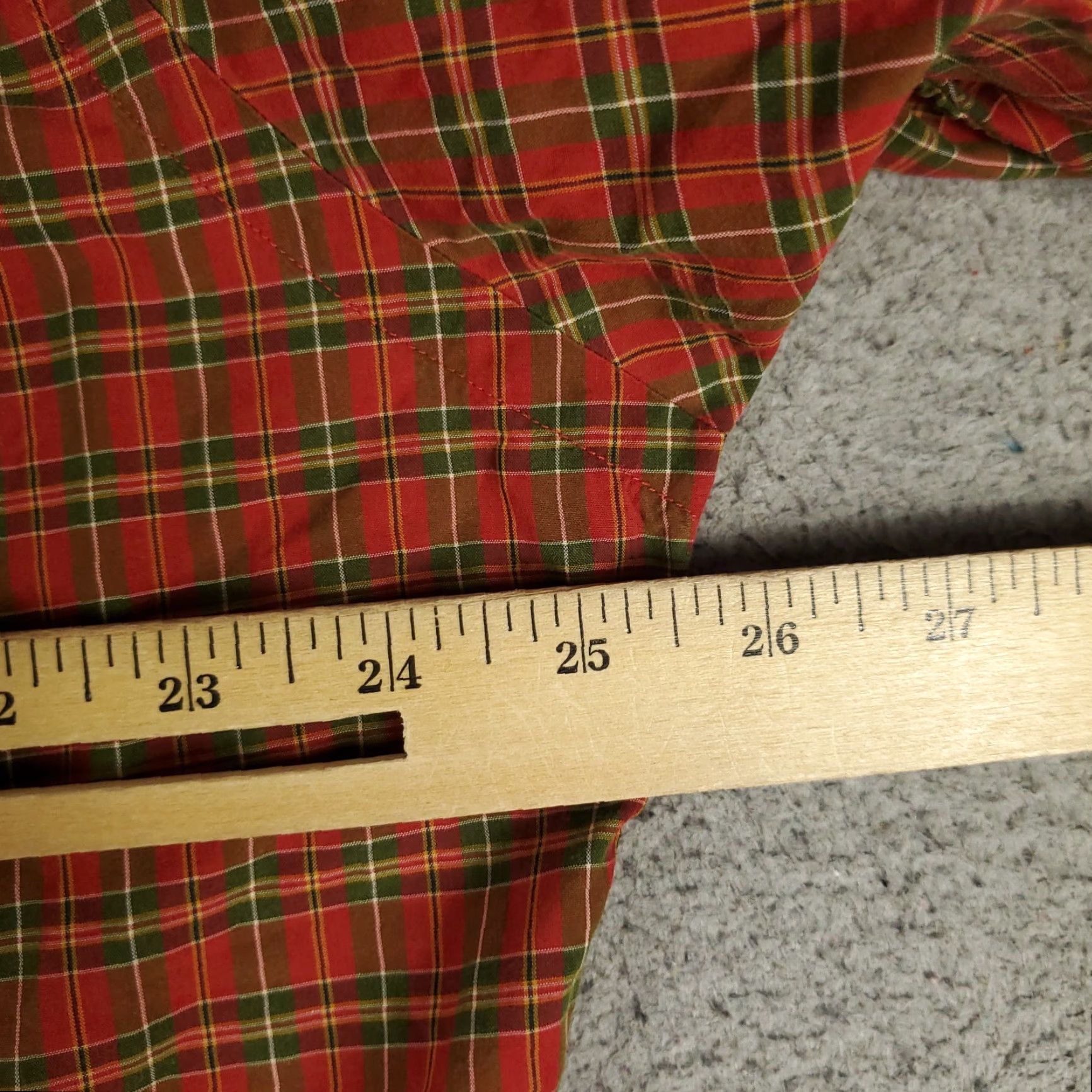 Ralph Lauren Ralph Lauren Shirt Mens Large Red Plaid Classic Fit Pony Button Up Long Sleeve Size US L / EU 52-54 / 3 - 6 Thumbnail