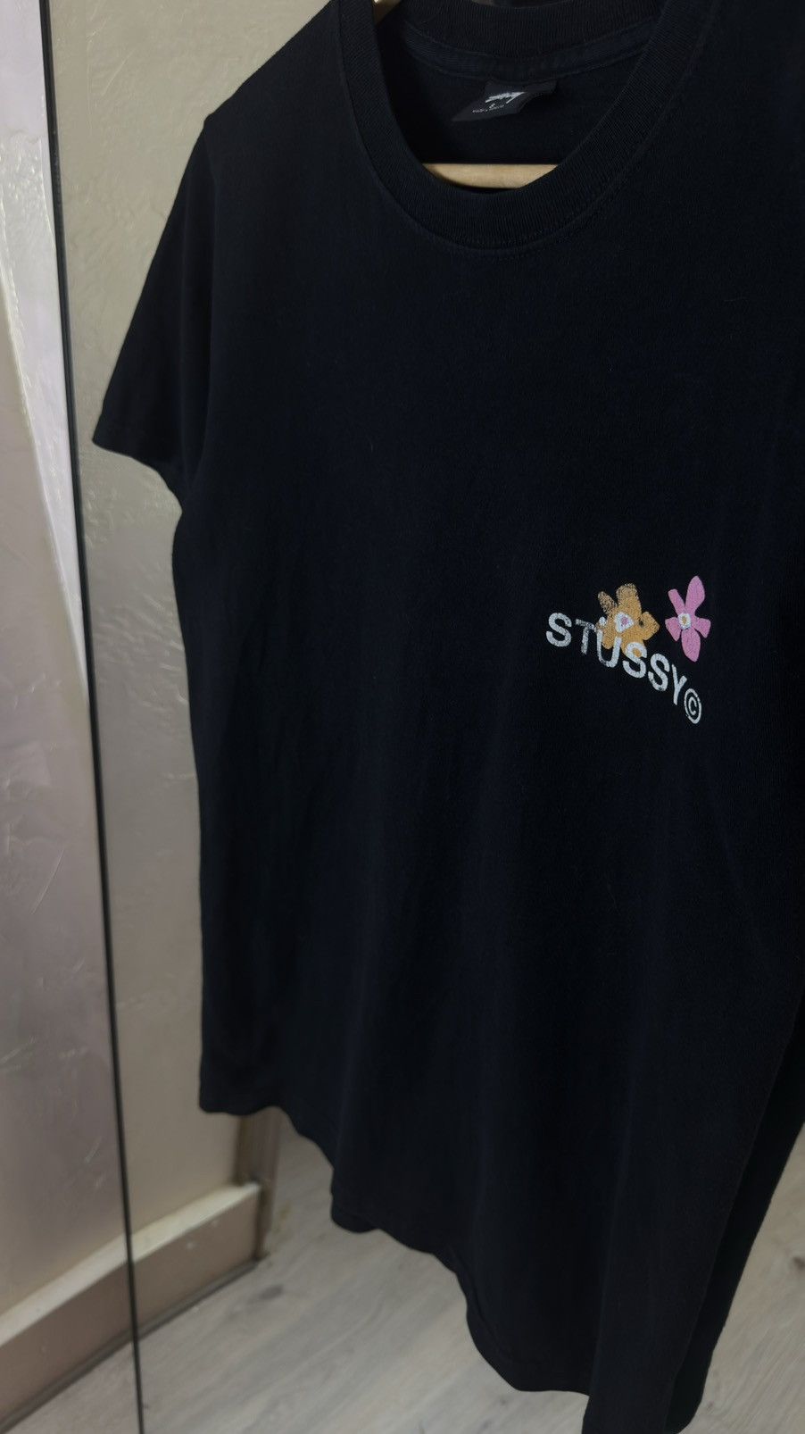 Stussy Stussy Floral World Tour Graphic Tee Black Size US S / EU 44-46 / 1 - 8 Thumbnail