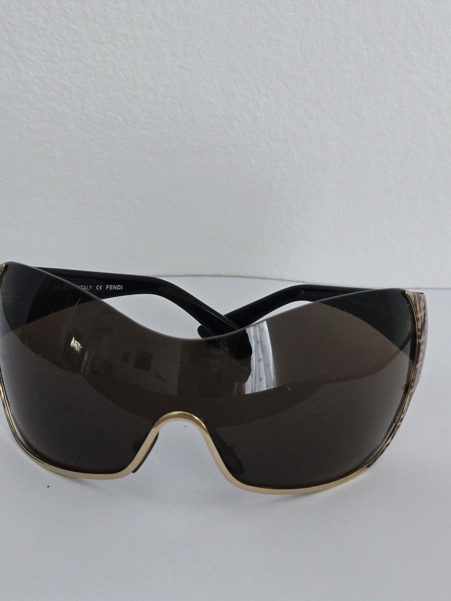 Fendi Fendi Monogram Shield Mask Sunglasses Size ONE SIZE - 2 Thumbnail