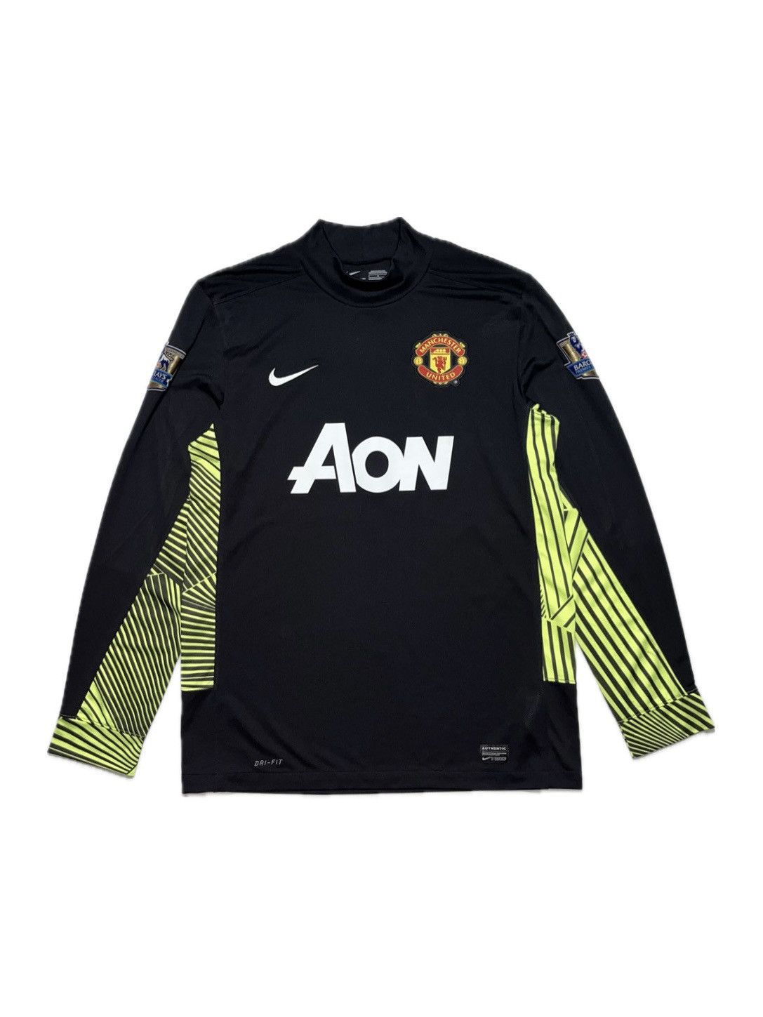 Nike Manchester United Nike 2011/12 Goalkeeper Shirt Jersey Size US L / EU 52-54 / 3 - 1 Thumbnail