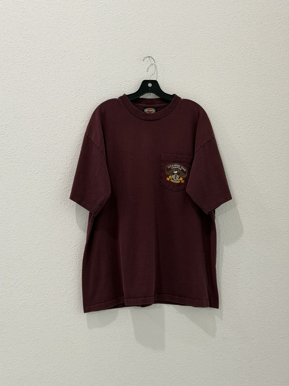 Harley Davidson Vintage 90s Harley Davidson Owners Group Pocket Tee XL USA Size US XL / EU 56 / 4 - 2 Thumbnail
