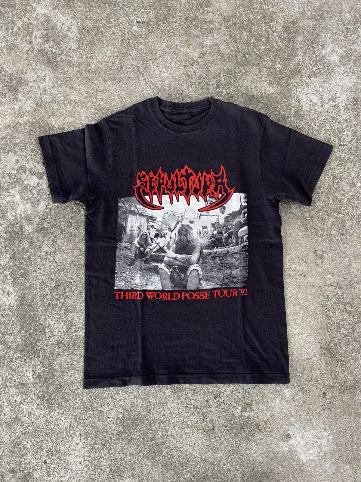 Sepultura third world posse tour 92 t-shirt