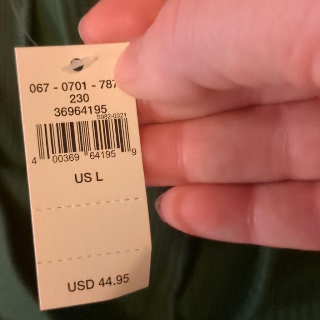 Other Aerie green ribbed ho rise flare pants size large Size 32" / US 10 / IT 46 - 3 Thumbnail