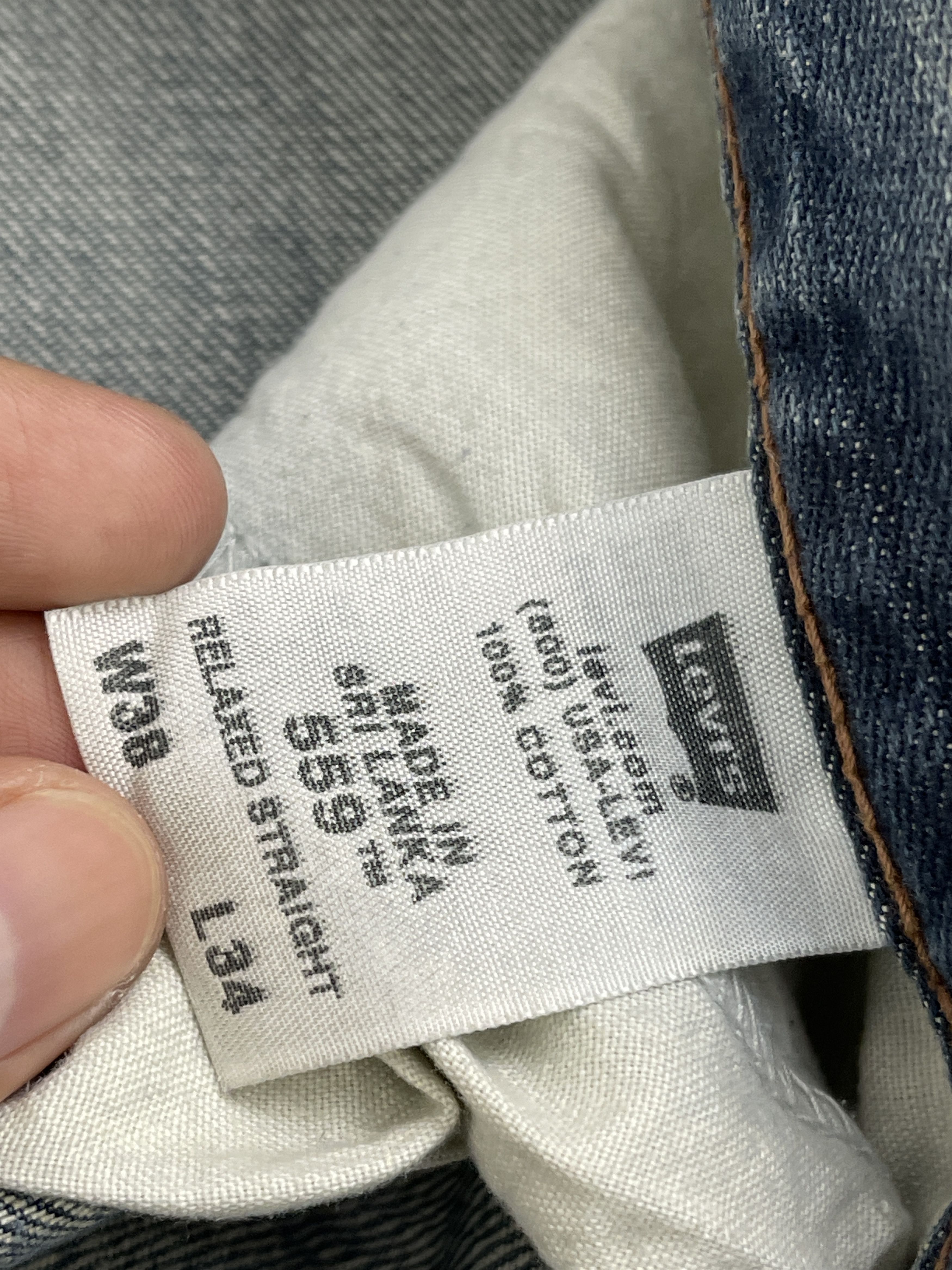 Levi's Faded Blue Vintage Levis 559 Jeans DP2558 Size US 38 / EU 54 - 7 Thumbnail