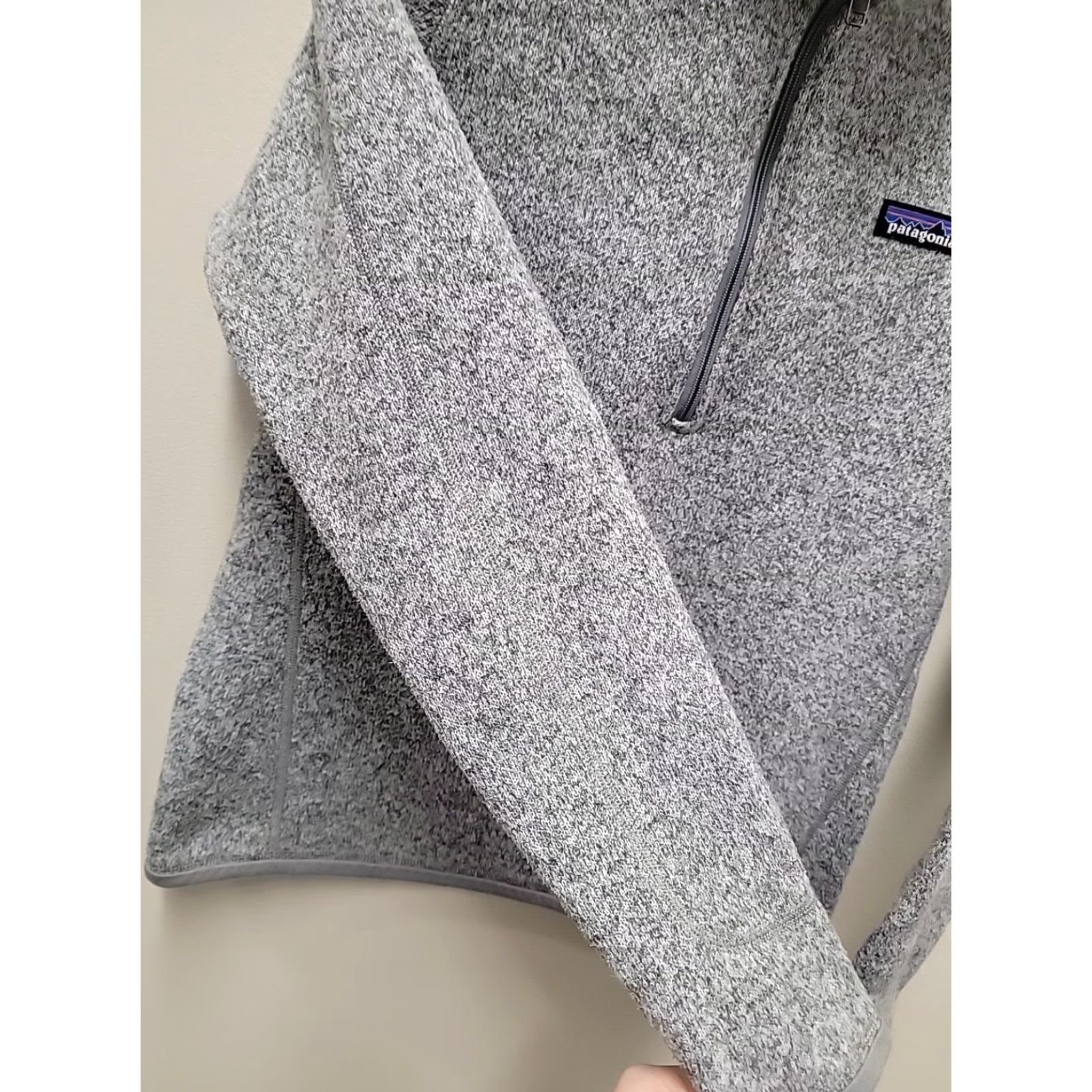 Patagonia Patagonia Women's Small Better Sweater 1/4-Zip Fleece Pullover Sweater 1/4 Zip Gray Womens S Size S / US 4 / IT 40 - 4 Thumbnail