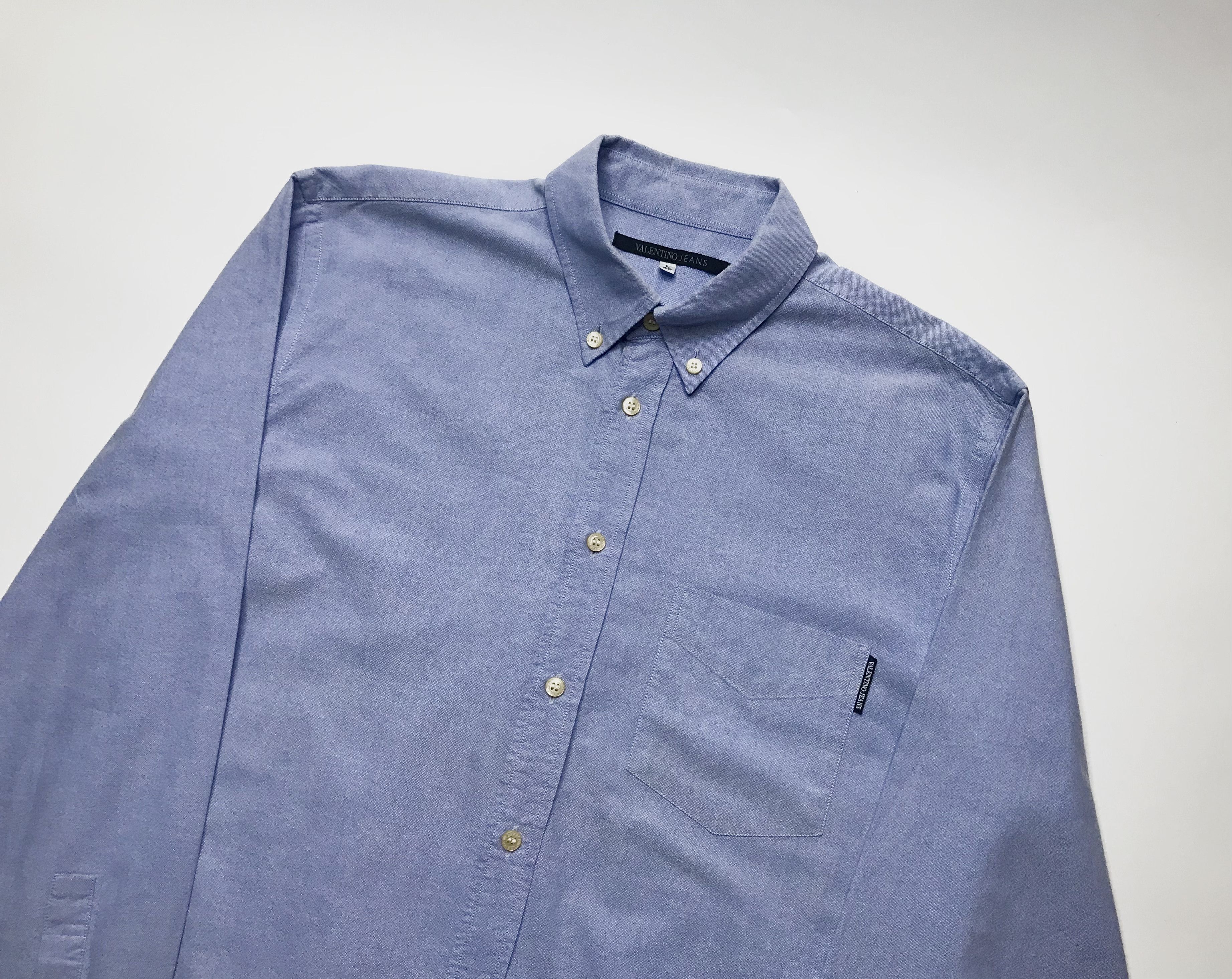 Valentino Valentino Jeans Button Shirt Cotton Mens Sz L Size US L / EU 52-54 / 3 - 3 Thumbnail