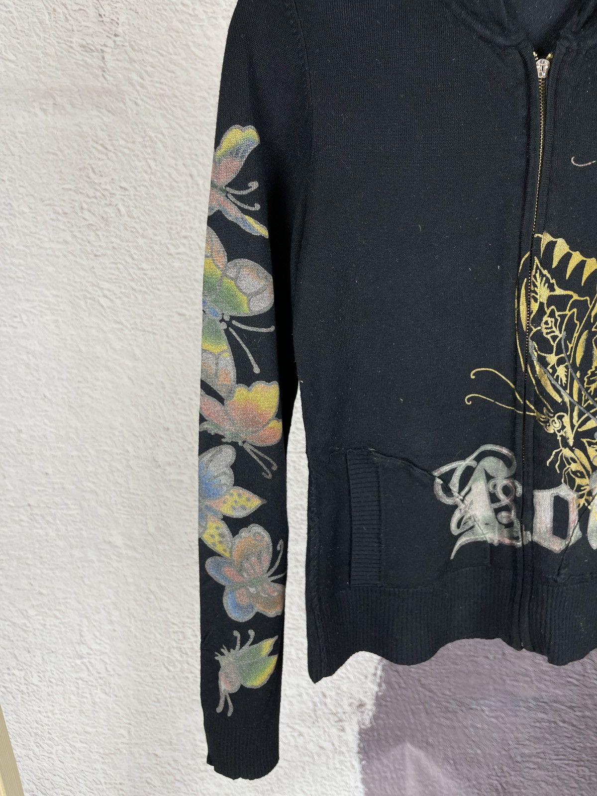 Christian Audigier Ed Hardy by Christian Audigier Butterfly print hoodie Size S / US 4 / IT 40 - 5 Thumbnail