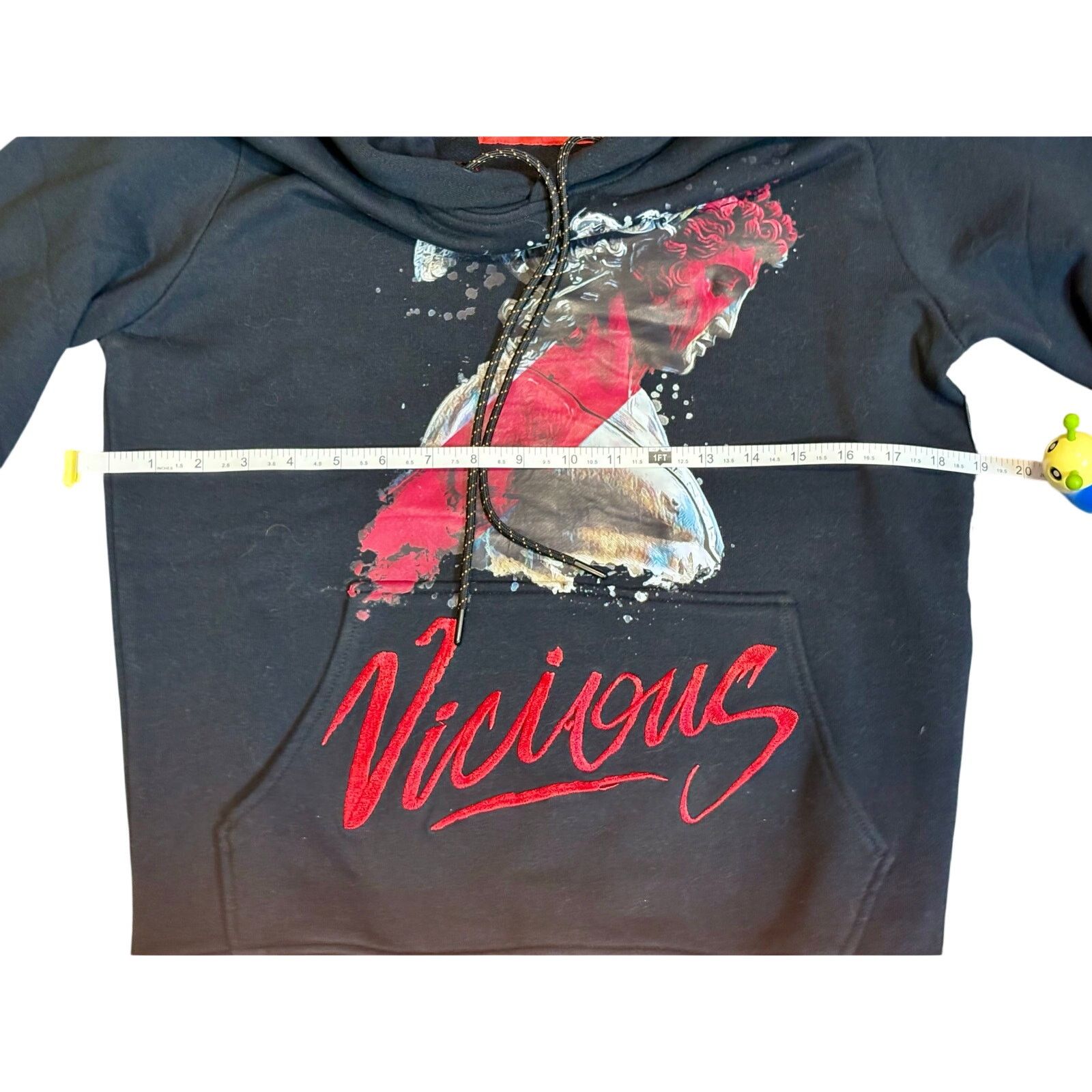 Other New Vicious Black Hoodie Sweatshirt - Men's Small Size US S / EU 44-46 / 1 - 5 Thumbnail
