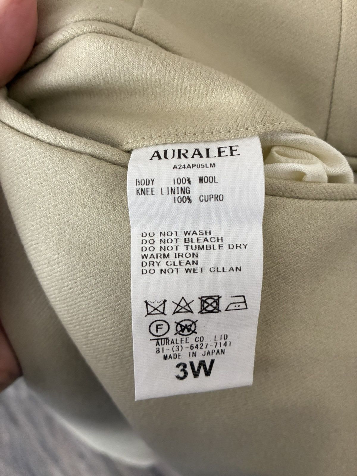 Auralee Auralee Light Melton Trouser Size US 30 / EU 46 - 5 Thumbnail