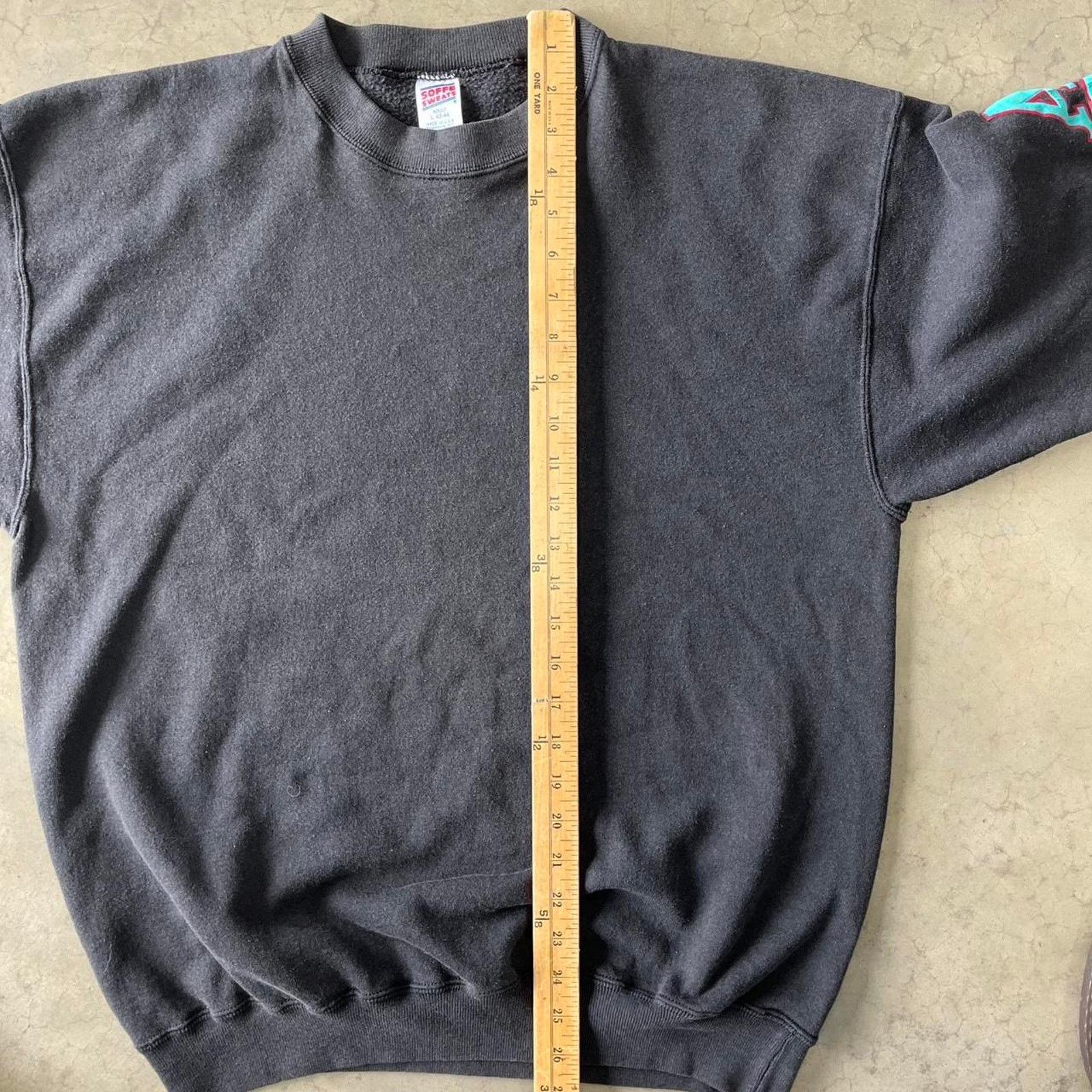 Vintage Vintage 90s soffe army faded long sleeve Size US L / EU 52-54 / 3 - 5 Thumbnail