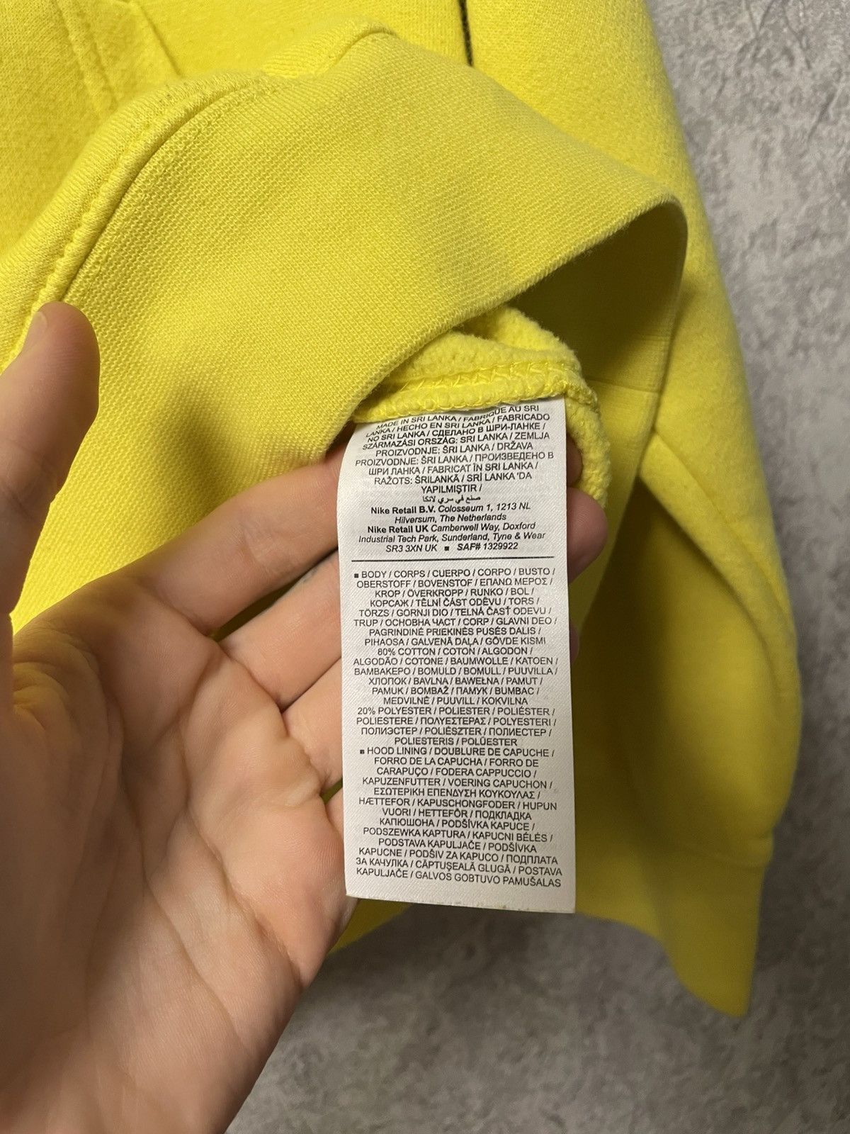 Nike Nike Basic Yellow Hoodie Streetwear Y2K Size US L / EU 52-54 / 3 - 8 Thumbnail