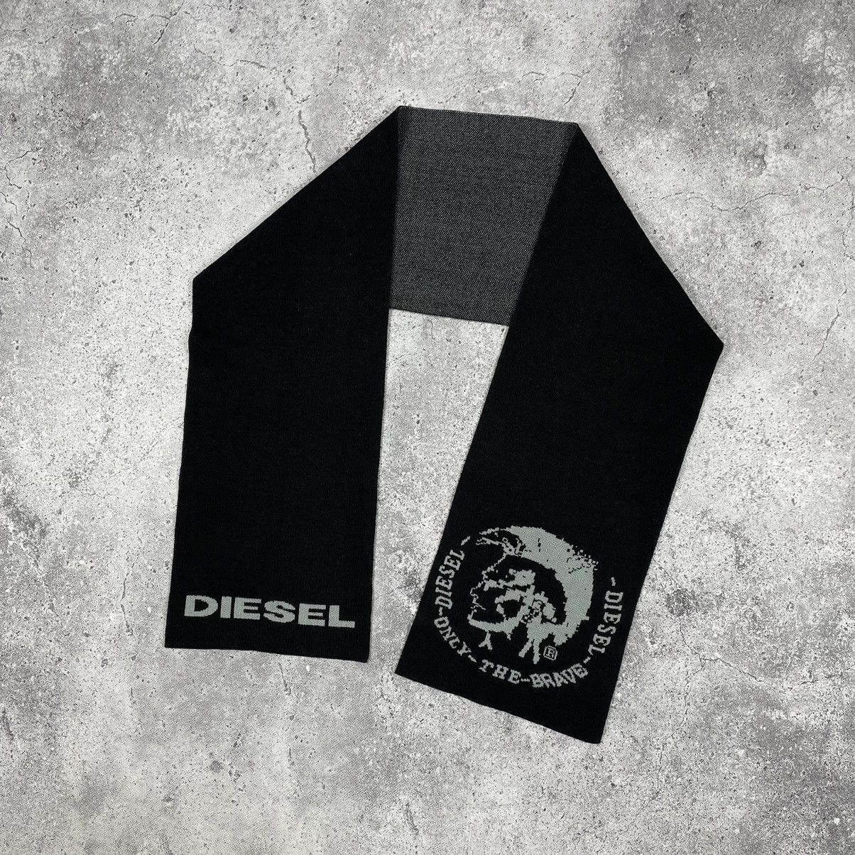 Diesel × Vintage Diesel Punk Skull Only The Brave Scarf Size ONE SIZE - 2 Thumbnail