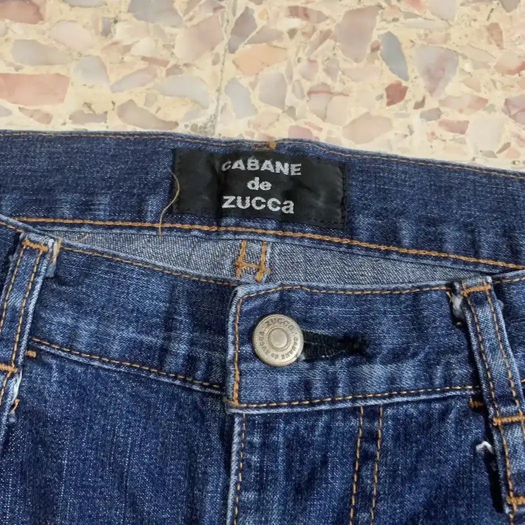 Issey Miyake STEALS💥CABANE DE ZUCCA BY ISSEY MIYAKE JEANS REDLINE SIZE M Size US 32 / EU 48 - 5 Thumbnail