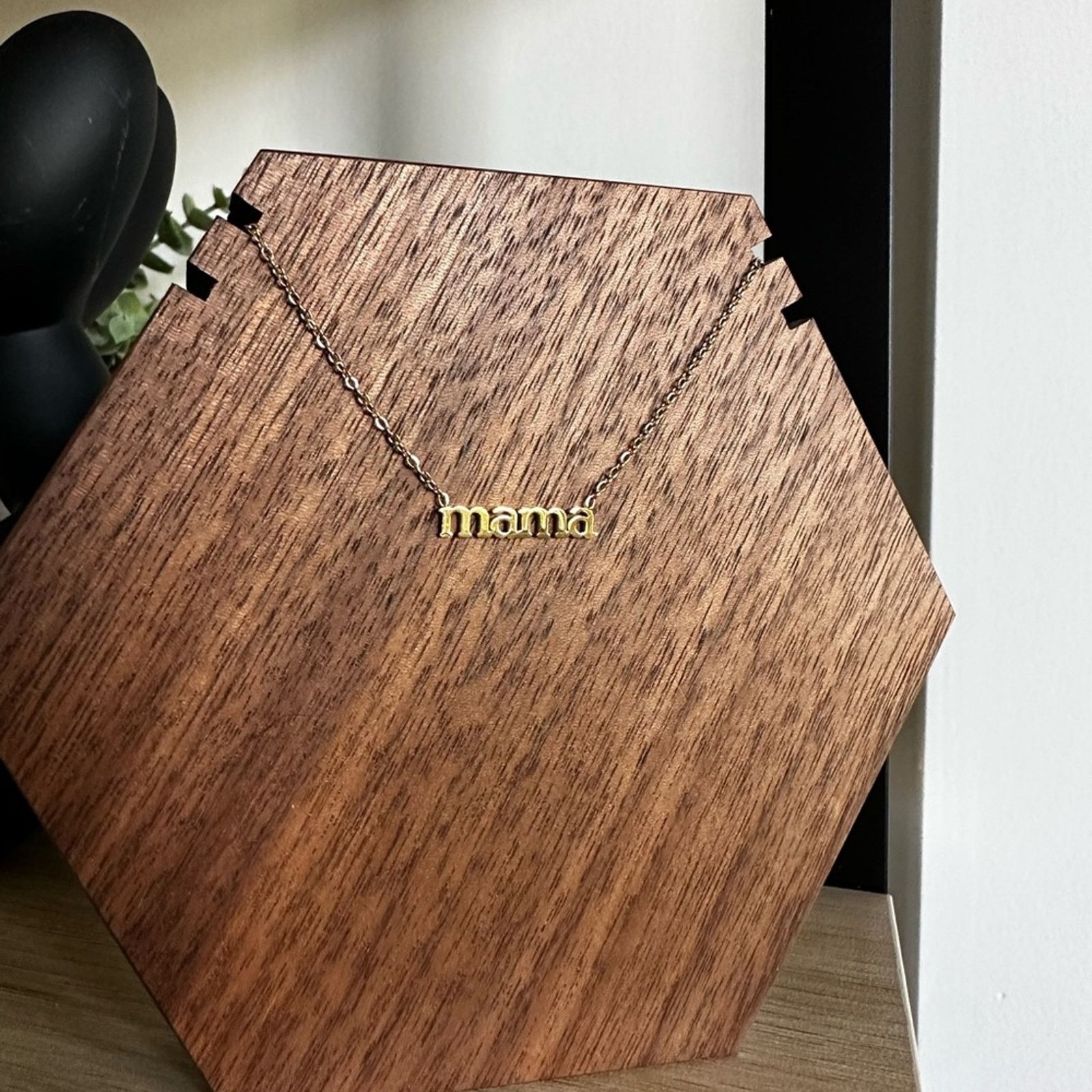 Other NEW mama 18k gold plated stainless steel necklace! Size ONE SIZE - 5 Thumbnail