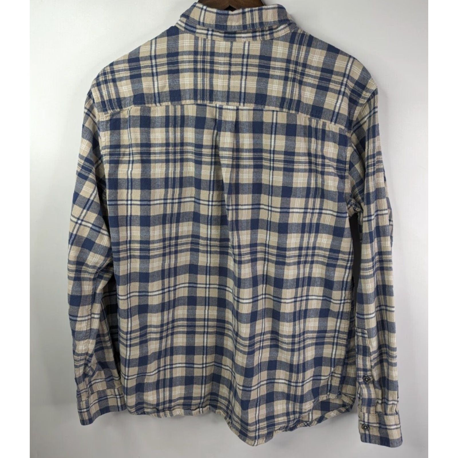Vintage Columbia Shirt Men L Blue Plaid Flannel Button-Up Long Sleeve Casual Outdoor Vintage: No Size US L / EU 52-54 / 3 - 3 Thumbnail
