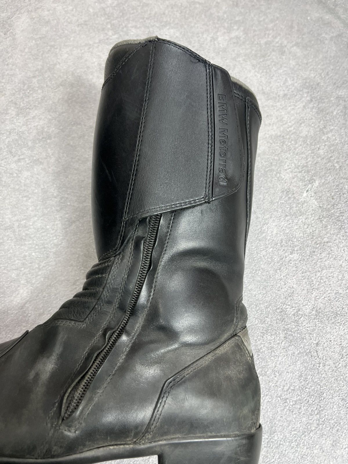 BMW VTG BMW LEATHER GUIDI KMRII STYLE BOOTS Size US 7 / EU 40 - 5 Thumbnail
