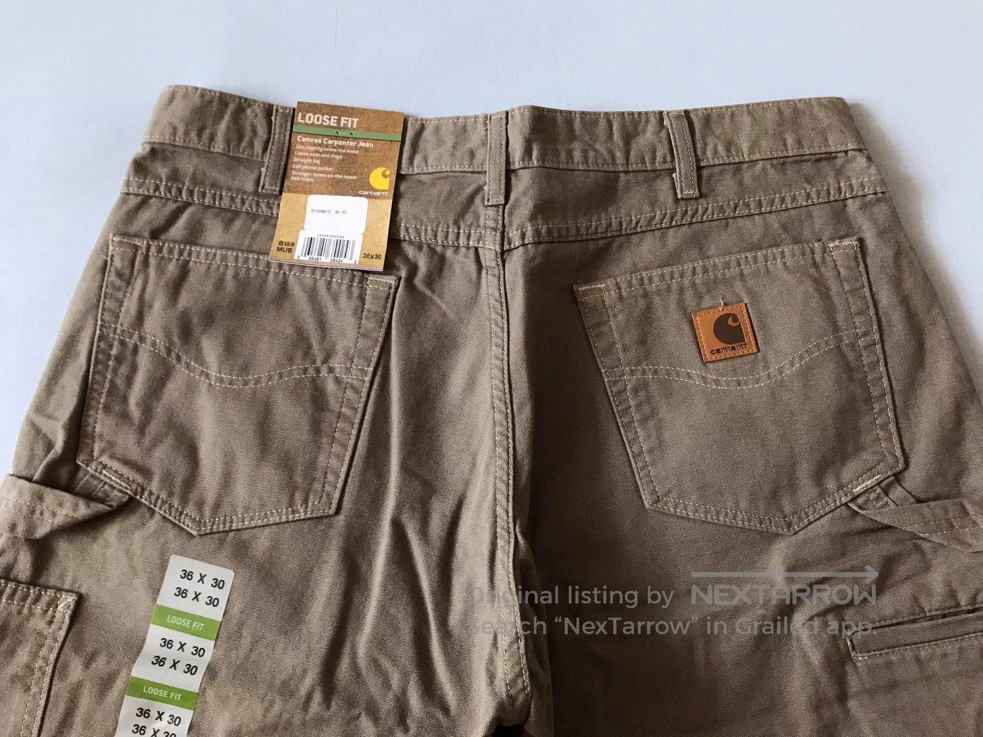 Carhartt Carhartt B159 Canvas Work Pants. Size US 36 / EU 52 - 5 Thumbnail