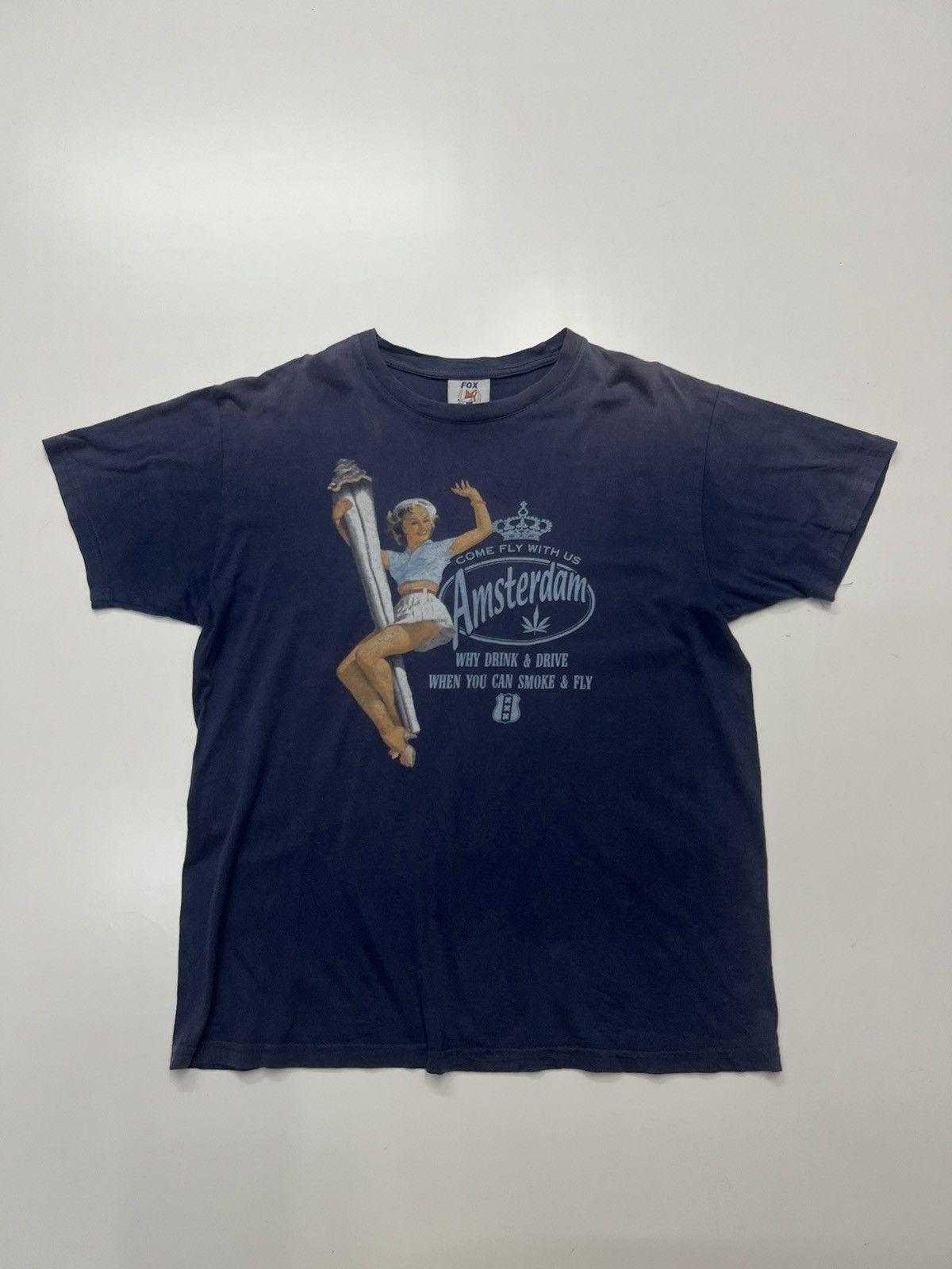 Vintage VINTAGE FOX ORIGINAL TEES Size US S / EU 44-46 / 1 - 1 Thumbnail