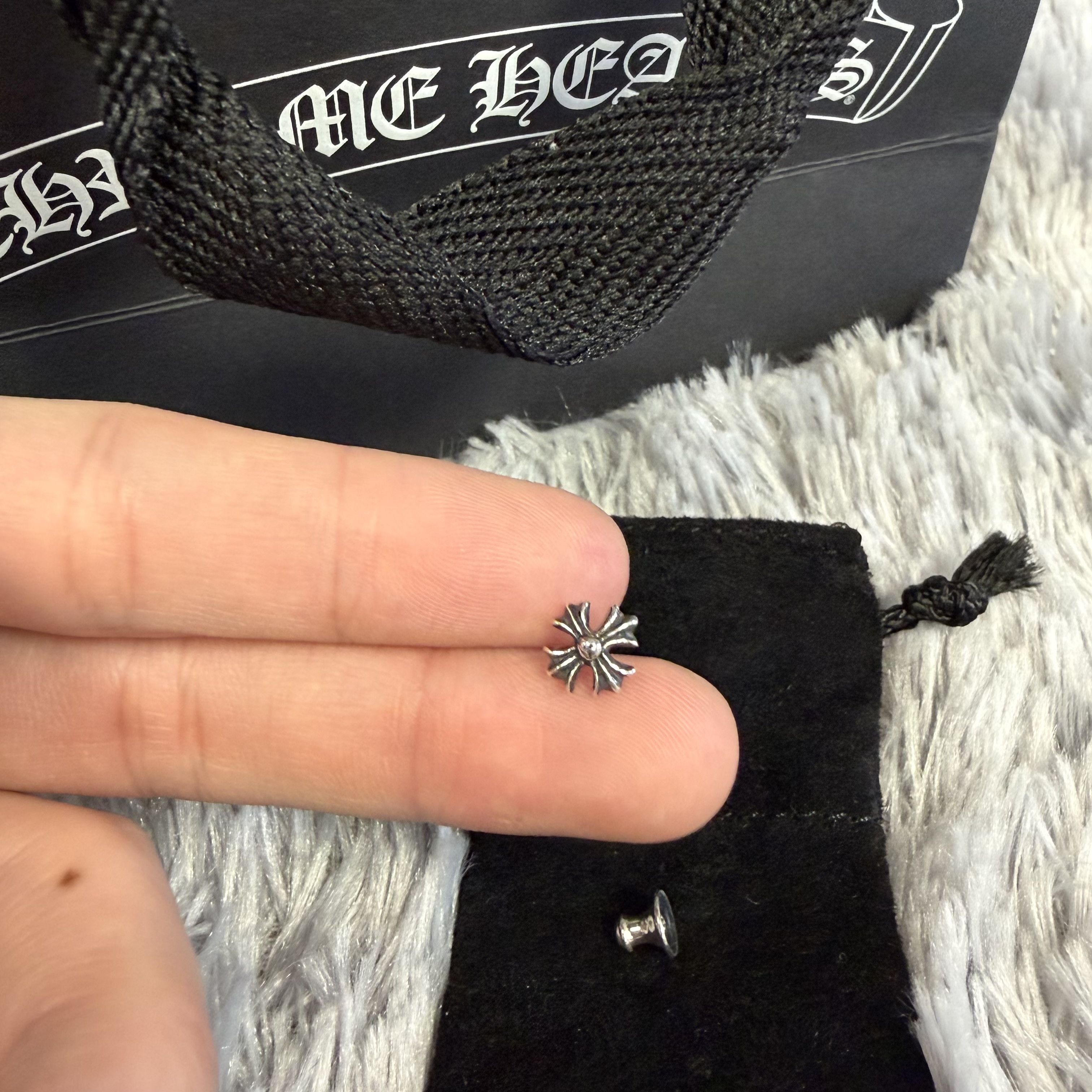 Chrome Hearts Plus Earring | Grailed