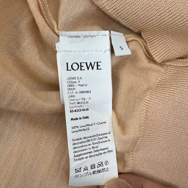 Loewe loewe Wool long-sleeved cardigan 2504-Nextarrow Size US S / EU 44-46 / 1 - 6 Thumbnail