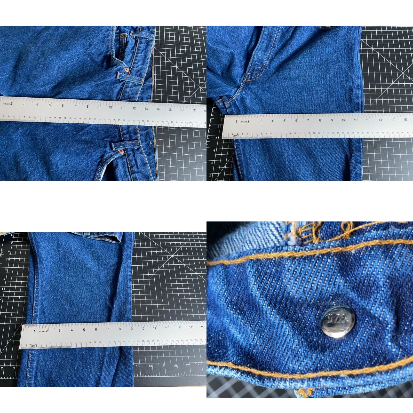 Levi's VINTAGE Levi's 517 Bootcut Jeans Men 38 x 30 Orange Tab USA Made Size US 36 / EU 52 - 8 Thumbnail