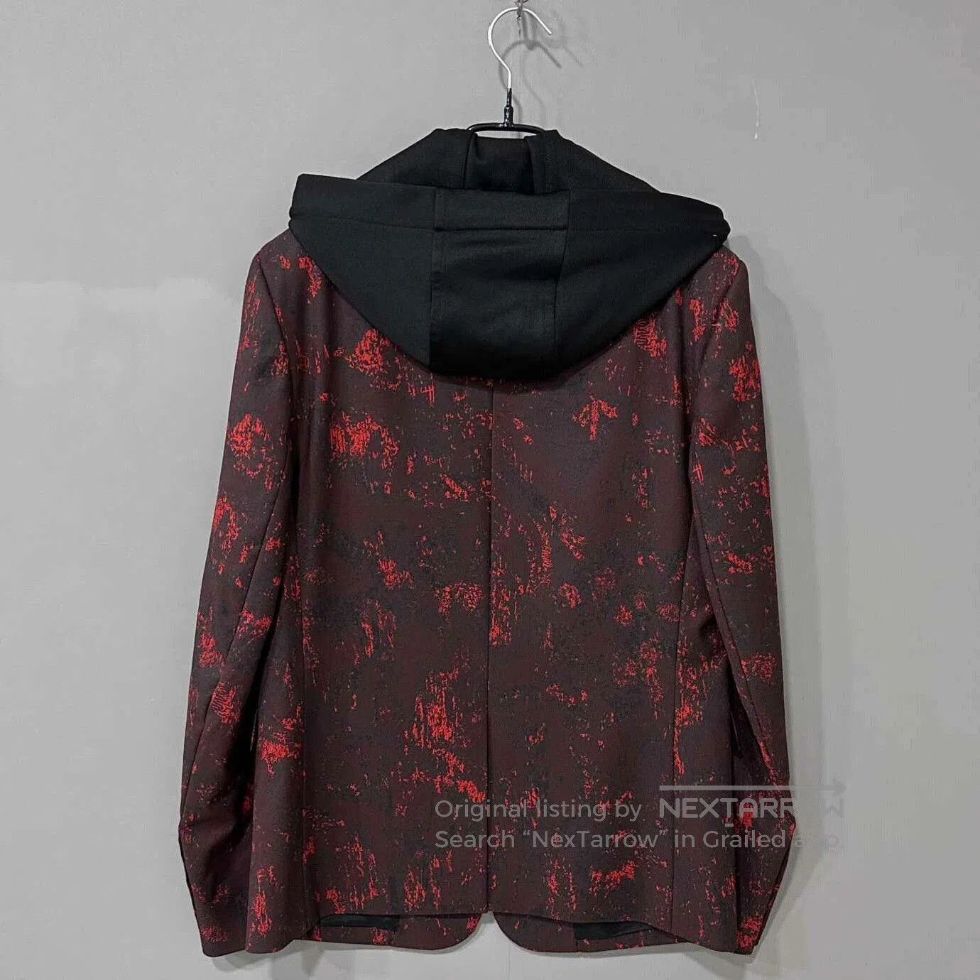 Dior Dior Dark Red Hooded Suit Jacket. Size US S / EU 44-46 / 1 - 3 Thumbnail