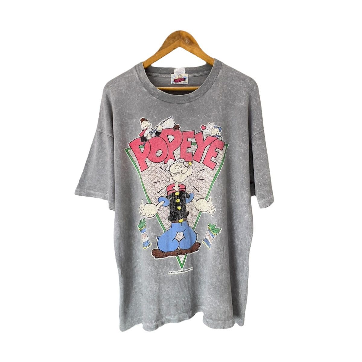 Cartoon Network Popeye Vintage Very Nice Design Size US XL / EU 56 / 4 - 1 Thumbnail