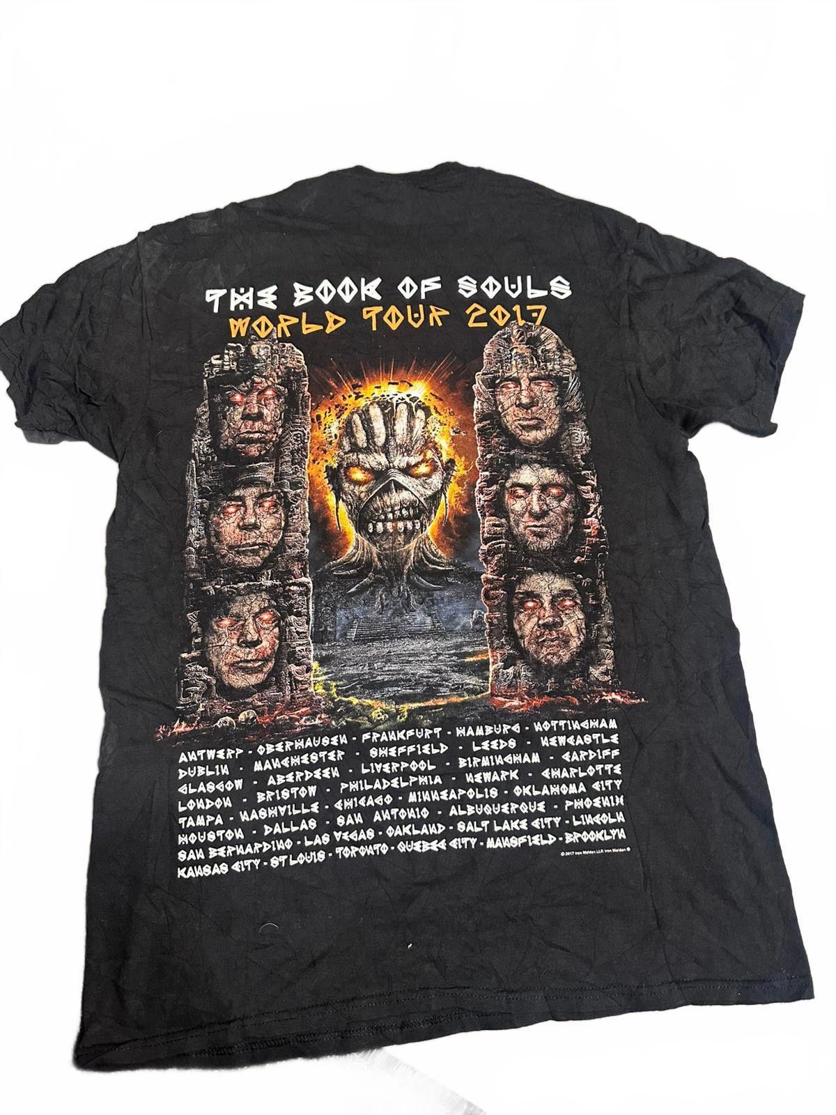 Iron Maiden Iron Maiden The Book of Souls World Tour 2017 T-Shirt Size US M / EU 48-50 / 2 - 2 Thumbnail
