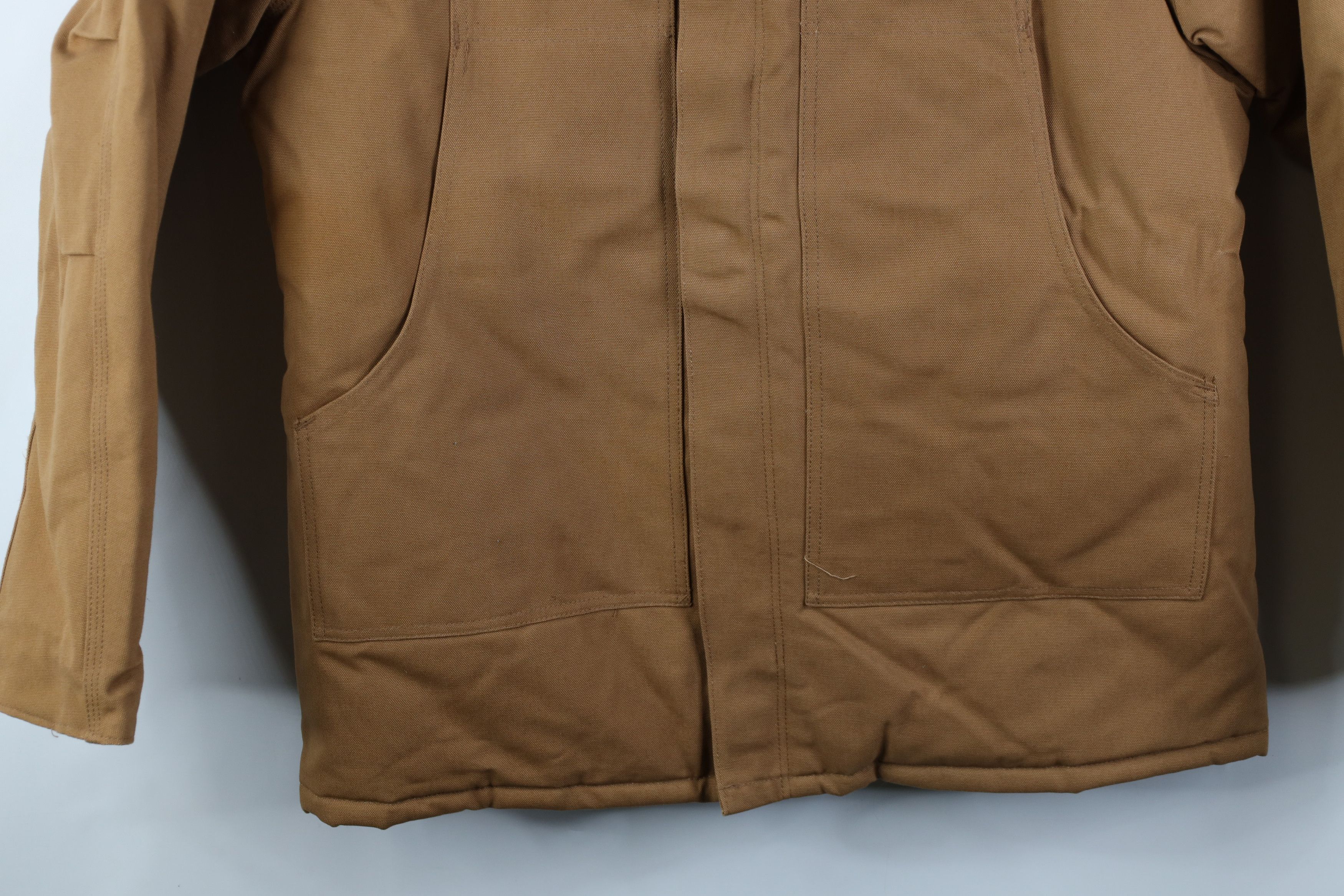 Carhartt Deadstock Vintage 90s Carhartt Chore Barn Jacket Brown USA Size US XXL / EU 58 / 5 - 4 Thumbnail