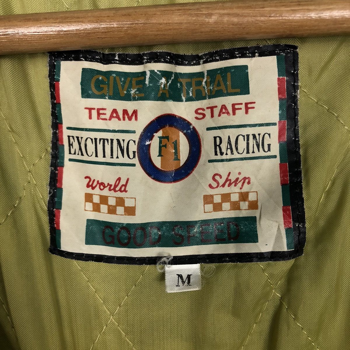 Japanese Brand 📌Vintage Bomber Jacket Team F1 Staff Racing Big Logo Size US M / EU 48-50 / 2 - 20 Thumbnail