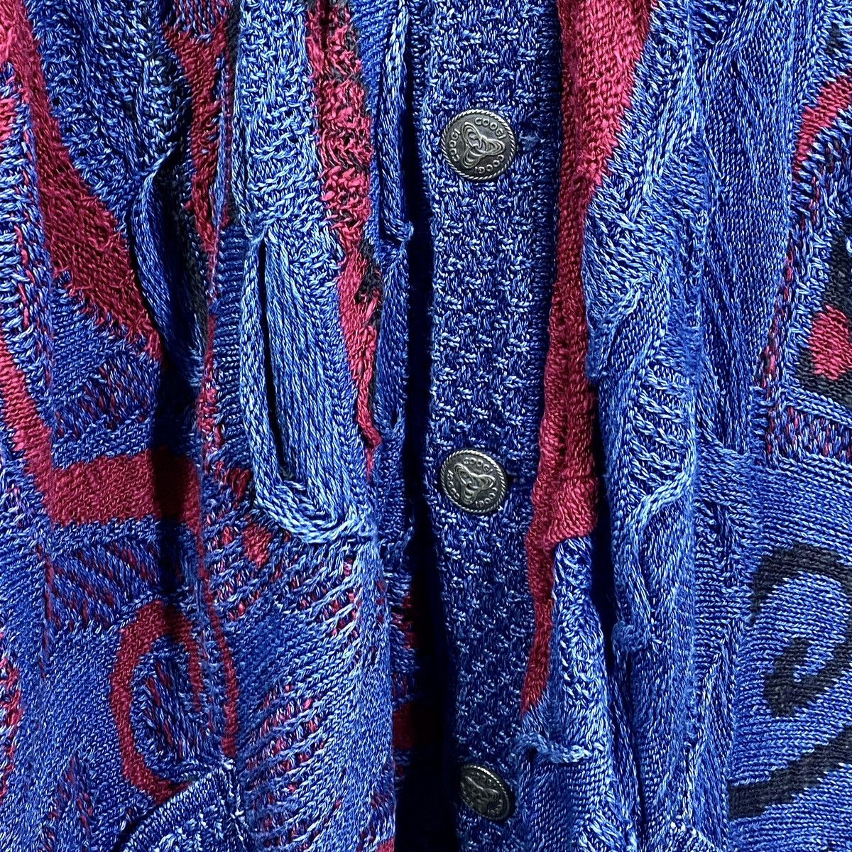 Coogi Rare Pull Cardigan Oversize Graphique Vintage Coogi Blues Size US L / EU 52-54 / 3 - 4 Thumbnail