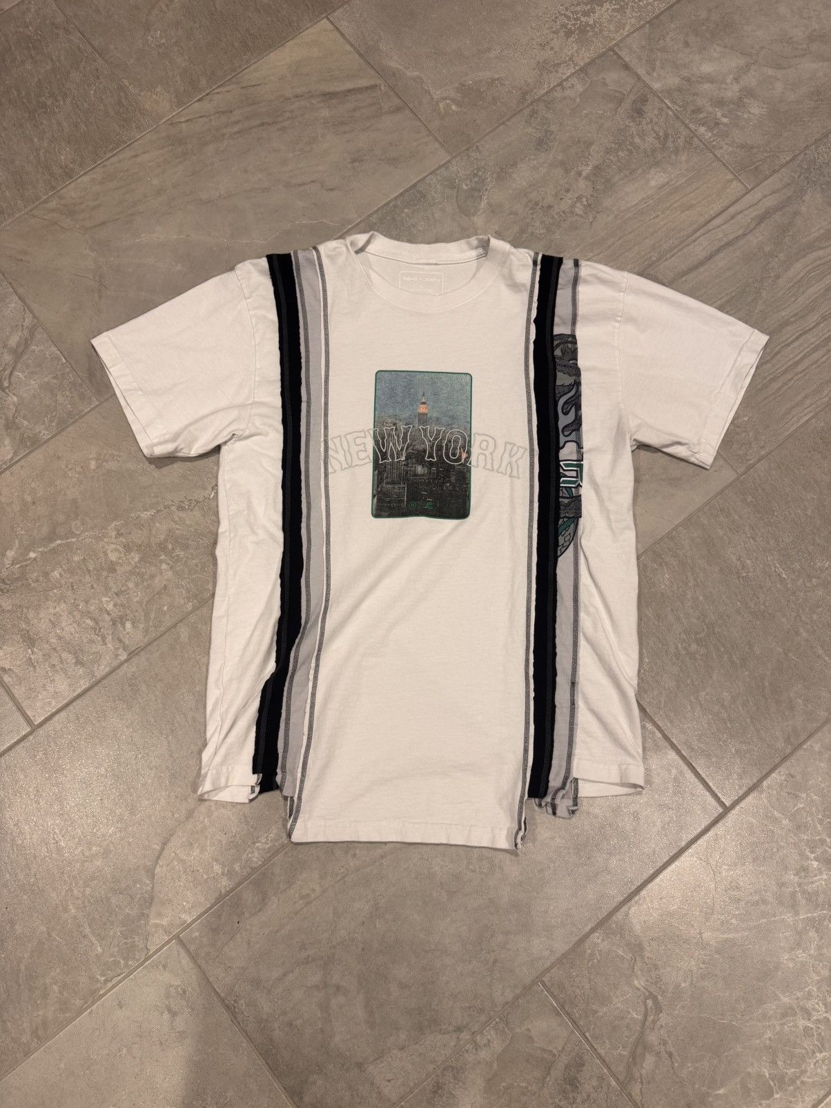 Needles Rebuilt by Needles T-Shirt NY Size US XL / EU 56 / 4 - 1 Thumbnail