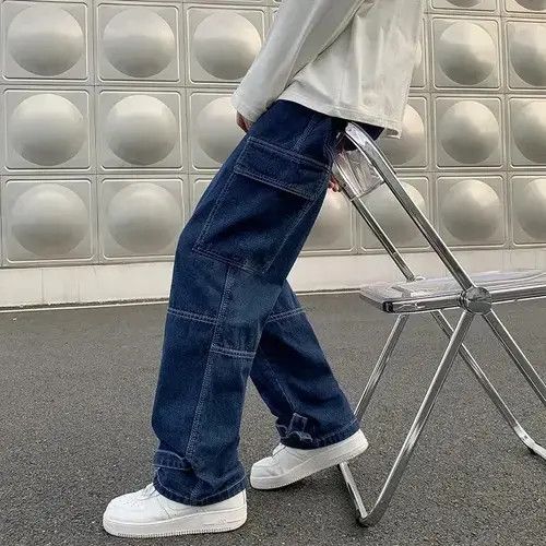 Jean Skateboard Baggy Carpenter Denim Jeans Cargo y2k Size US 34 / EU 50 - 1 Thumbnail