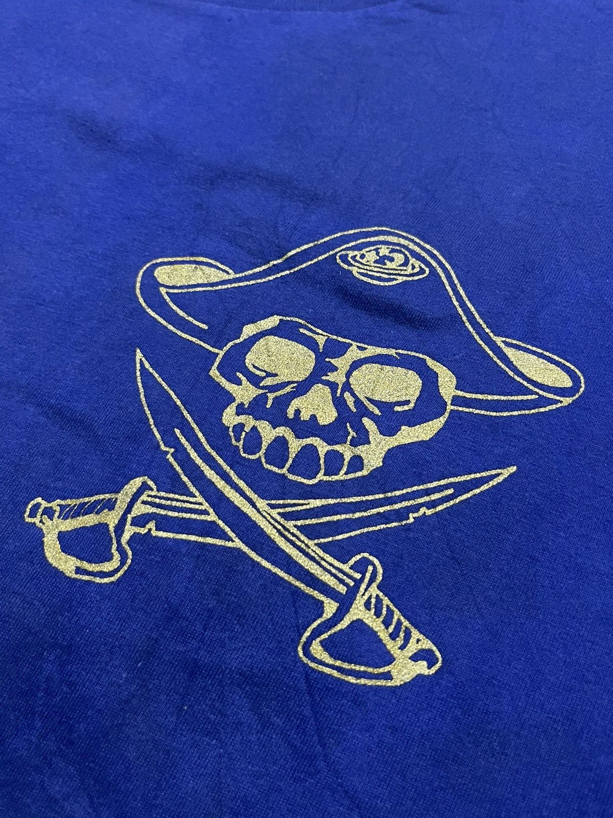 If Six Was Nine Y2K PRINTSTAR short sleeve tshirt skull vintage style Size US L / EU 52-54 / 3 - 6 Thumbnail