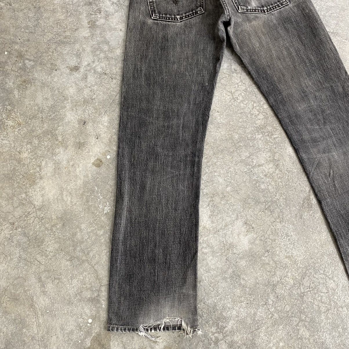 Levi's VTG 2003 Levi’s 505 Faded Grey Denim Jeans Size US 32 / EU 48 - 17 Thumbnail