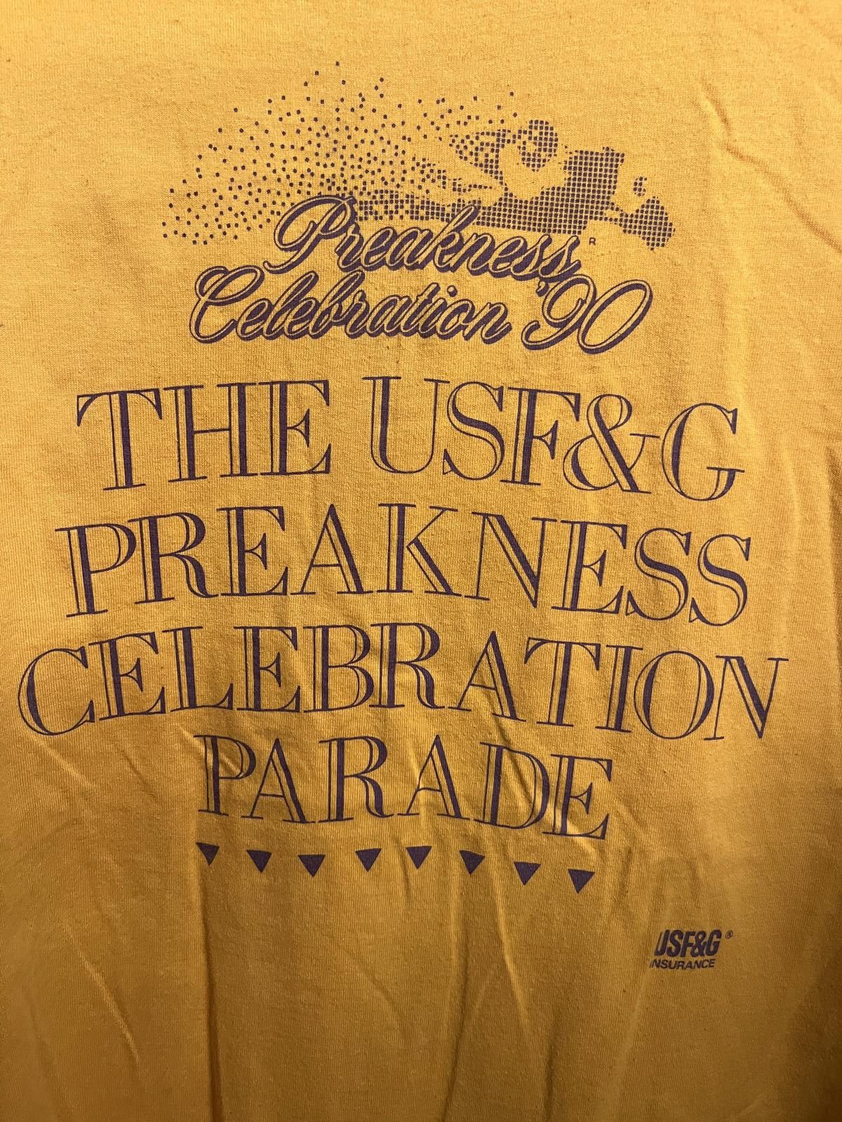 Other Vtg Preakness Horse Race T-shirt Parade Tee 1990 - XL Size US XL / EU 56 / 4 - 4 Thumbnail
