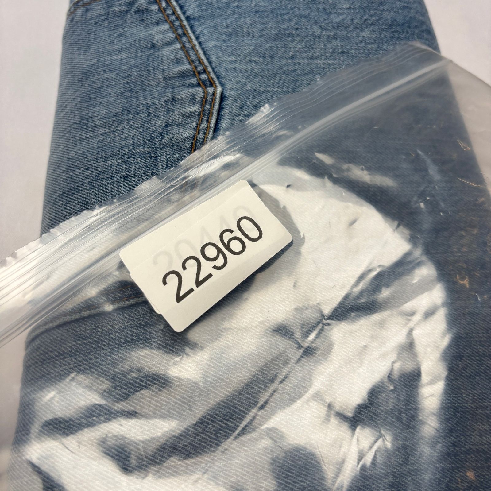 Sid Mashburn $185 Sid Mashburn Light Wash Denim 40x32 Slim Straight Jeans Size US 40 / EU 56 - 13 Thumbnail
