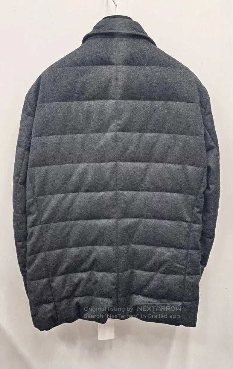 Colombo Gray Cashmere Down Jacket for Men. Size US L / EU 52-54 / 3 - 2 Thumbnail
