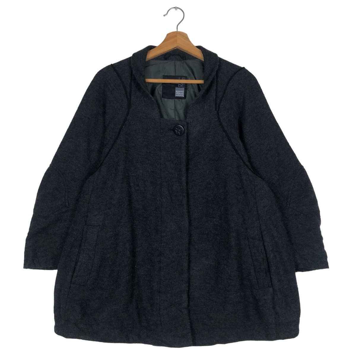 Marithe + Francois Girbaud 🔥Oversized Wool Jacket Constructed Marithe Francois Girbaud Size US L / EU 52-54 / 3 - 1 Thumbnail