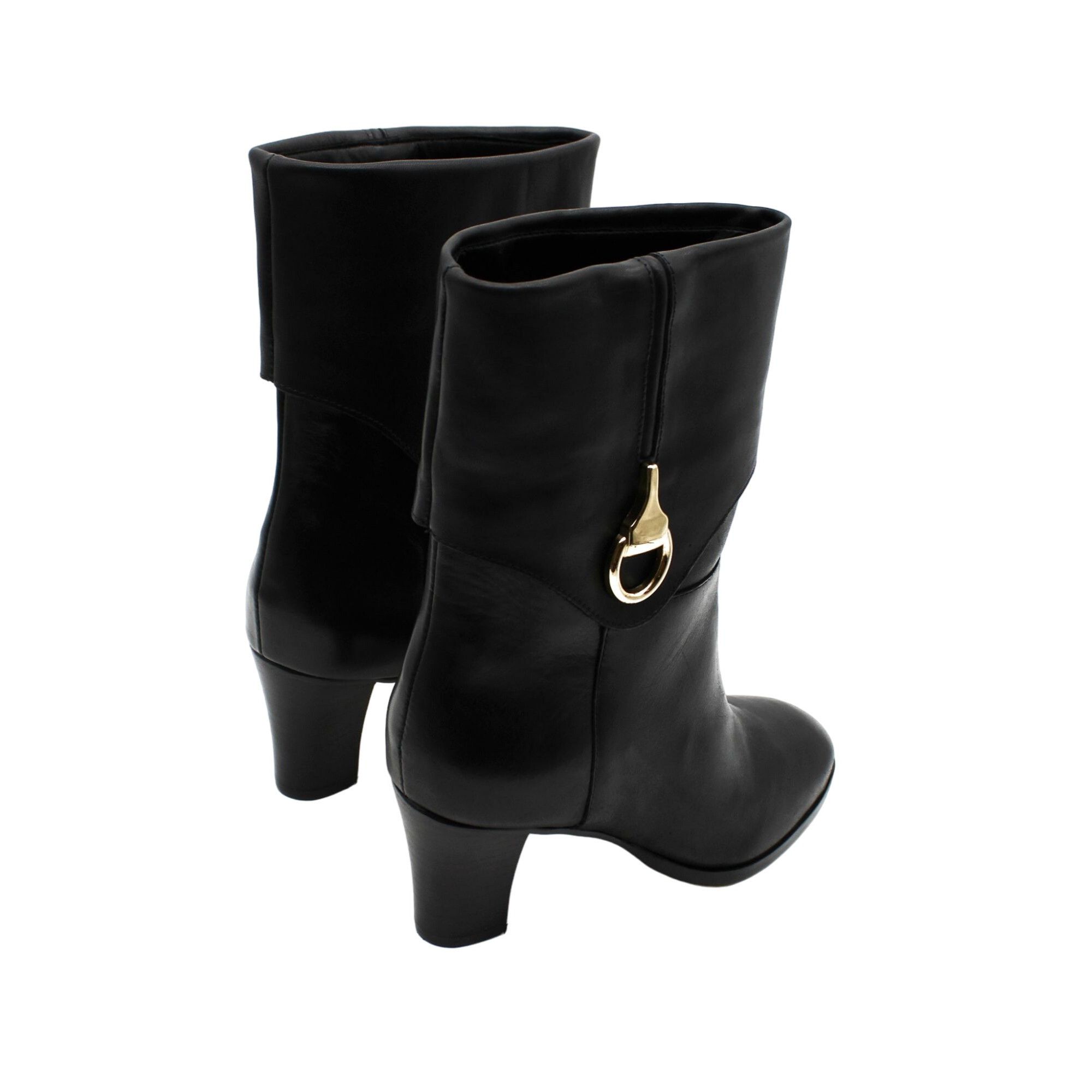 Other Arezzo Womans Heeled Boots- Black Size US 5 / IT 35 - 5 Thumbnail