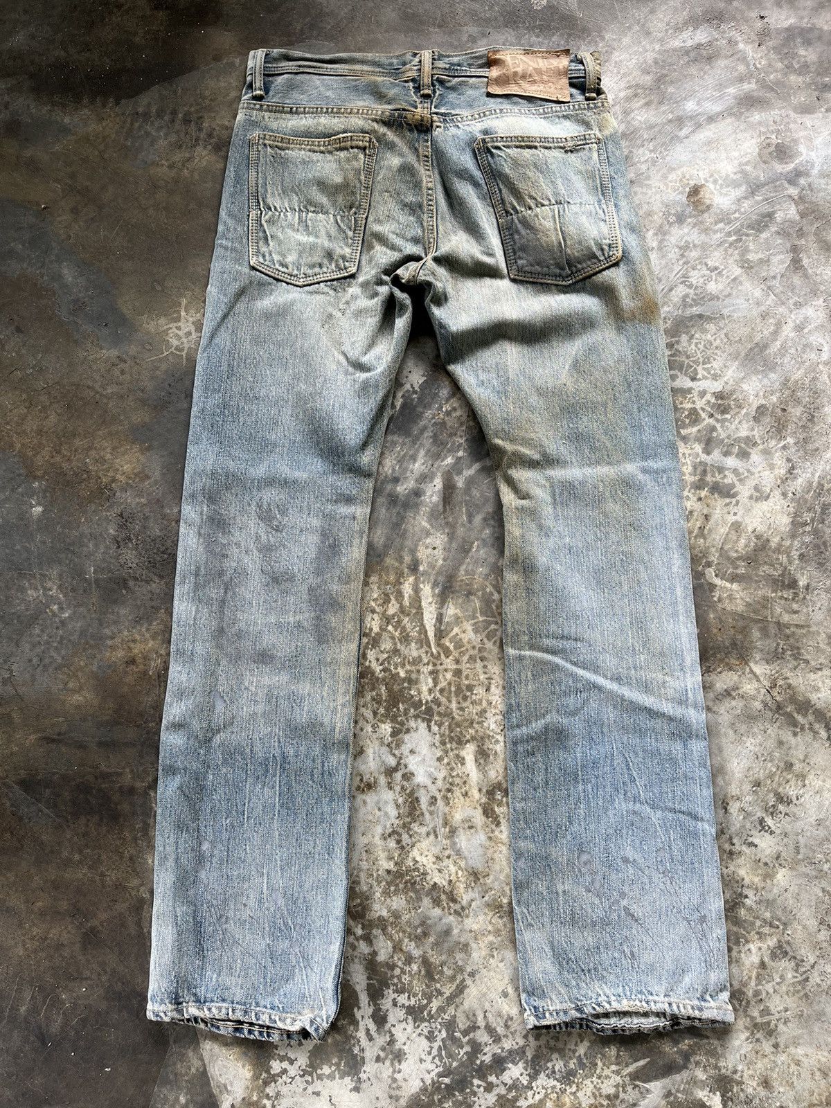 Hysteric Glamour × Vintage Distressed Denim Craft Size US 33 - 14 Thumbnail
