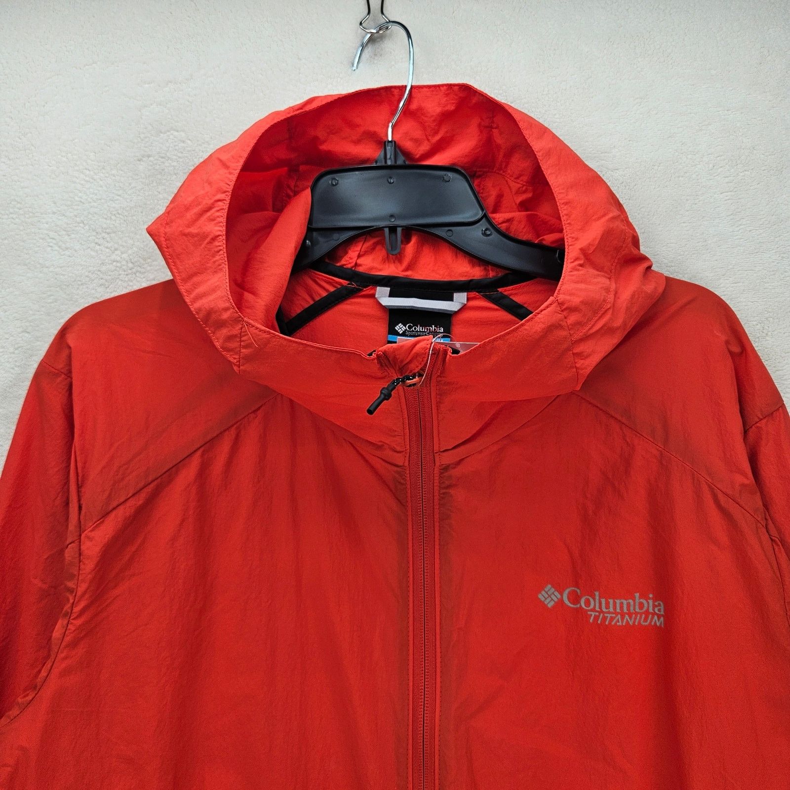 Columbia COLUMBIA WOMEN'S M WINDBREAKER JACKET LOOP TRAIL ORANGE WO94 Size M / US 6-8 / IT 42-44 - 2 Thumbnail