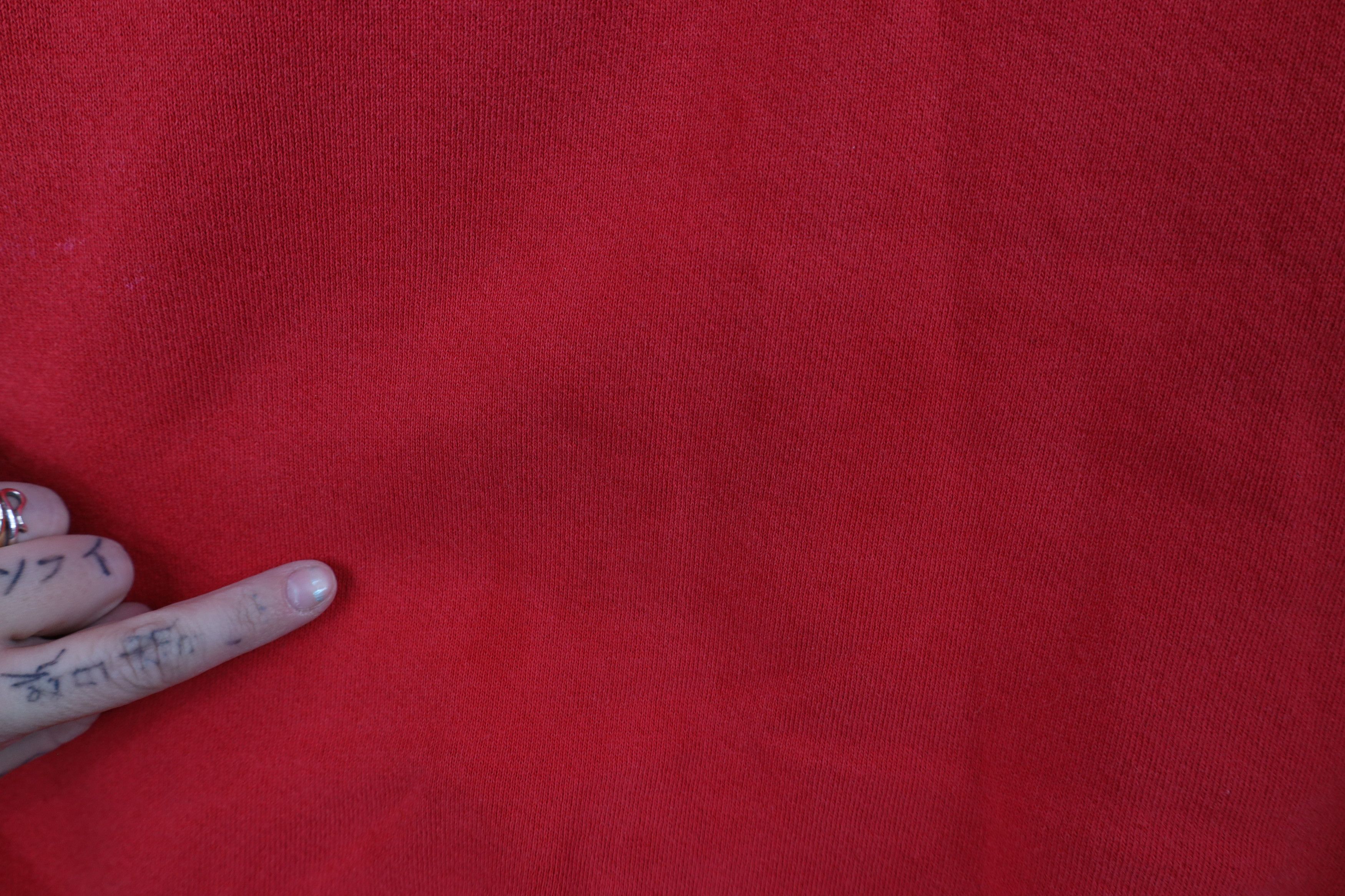 Vintage Vintage 90s Spell Out Champps Michigan Sweatshirt Red USA Size US XL / EU 56 / 4 - 5 Thumbnail