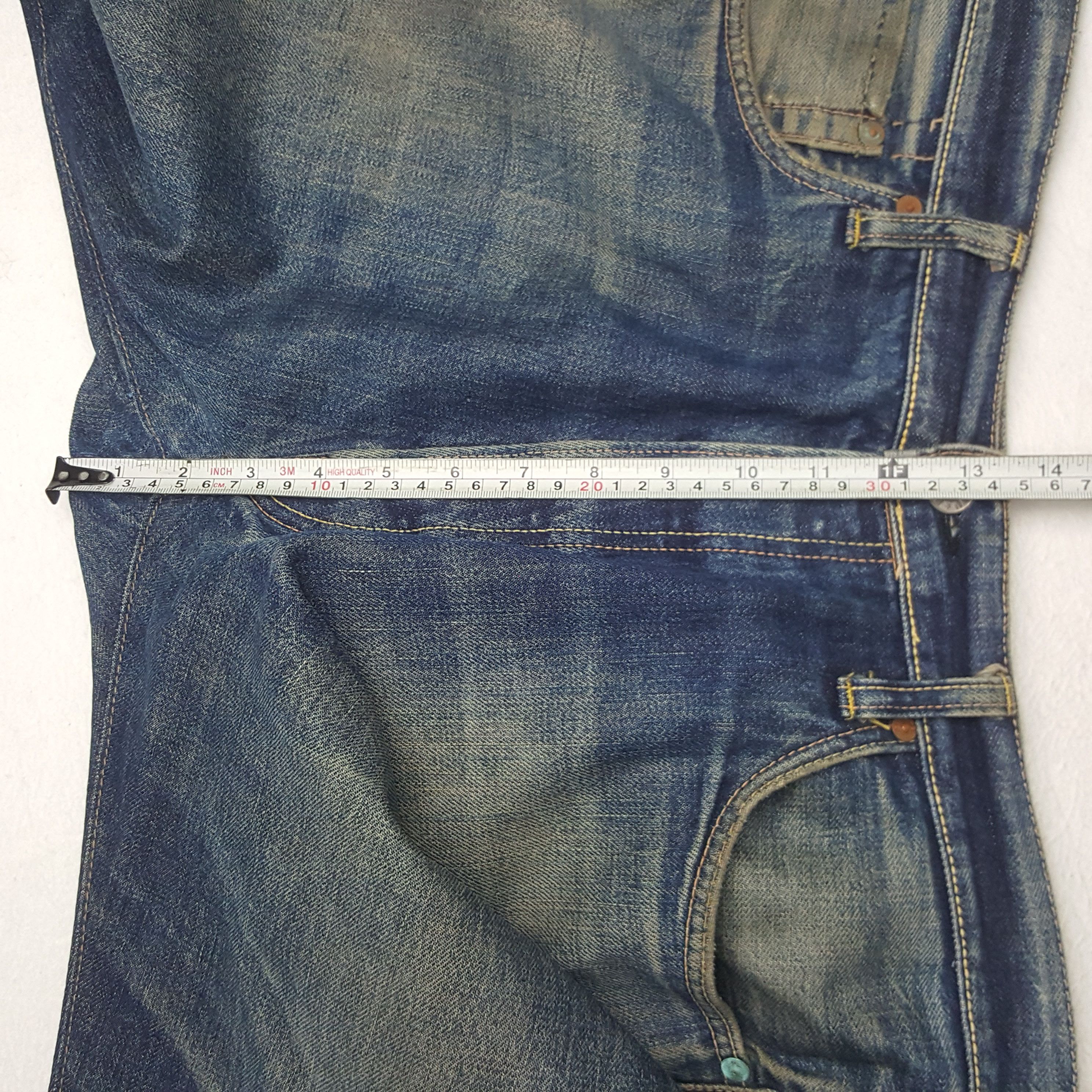Evisu × Vintage Vintage Evisu Selvedge Custom Daicock Denim Jeans Size US 35 - 8 Thumbnail