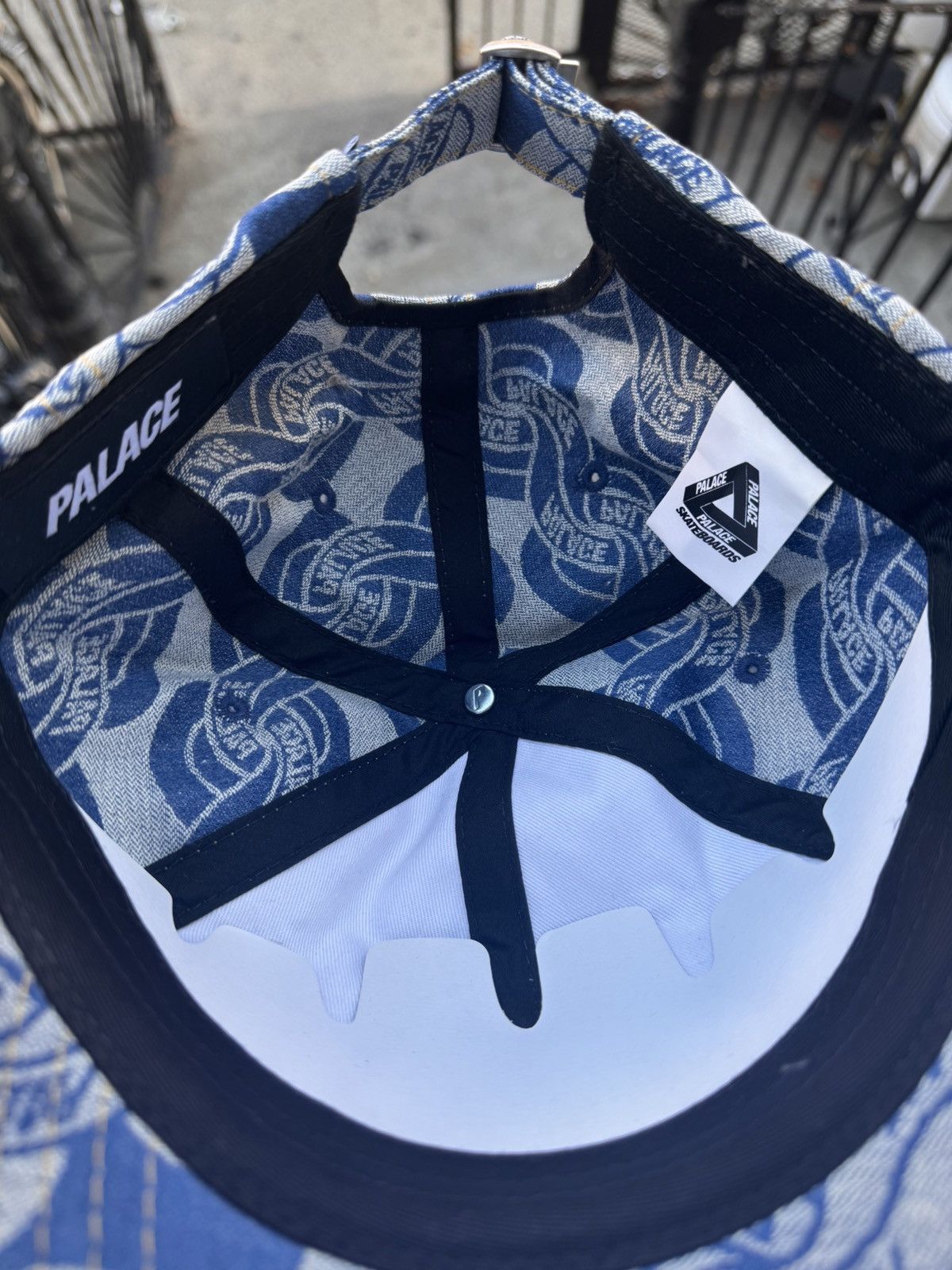 Palace Palace Infinity Denim 6-Panel Stonewashed Size ONE SIZE - 4 Thumbnail